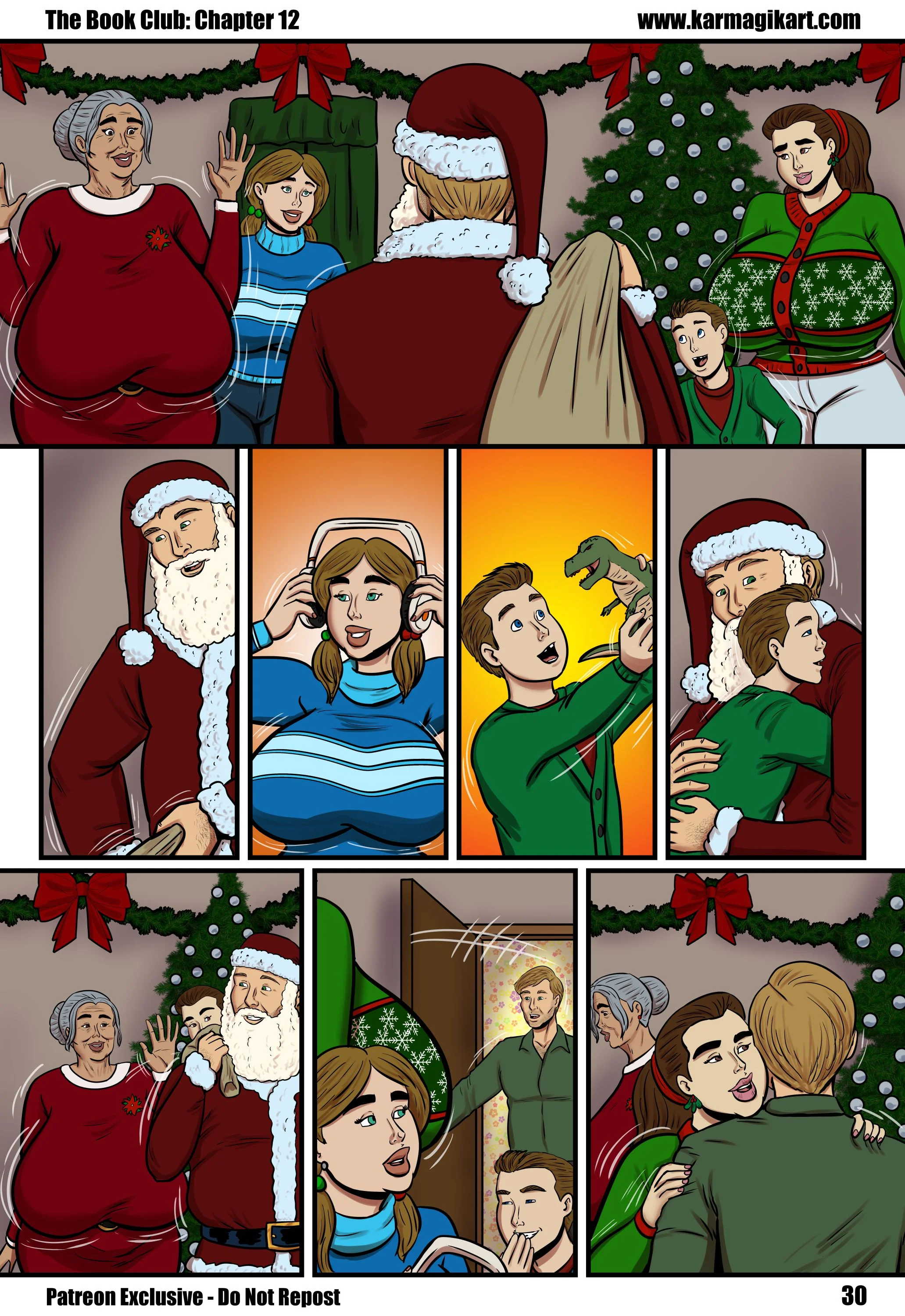The Book Club [Karmagik] - 12.5 . The Book Club - Textless - Chapter 12 - Page 31
