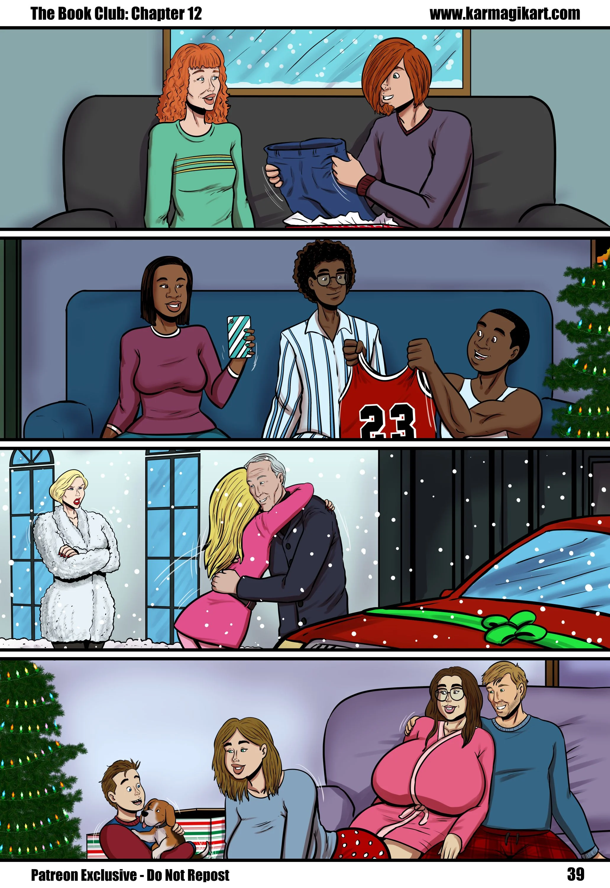 The Book Club [Karmagik] - 12.5 . The Book Club - Textless - Chapter 12 - Page 40
