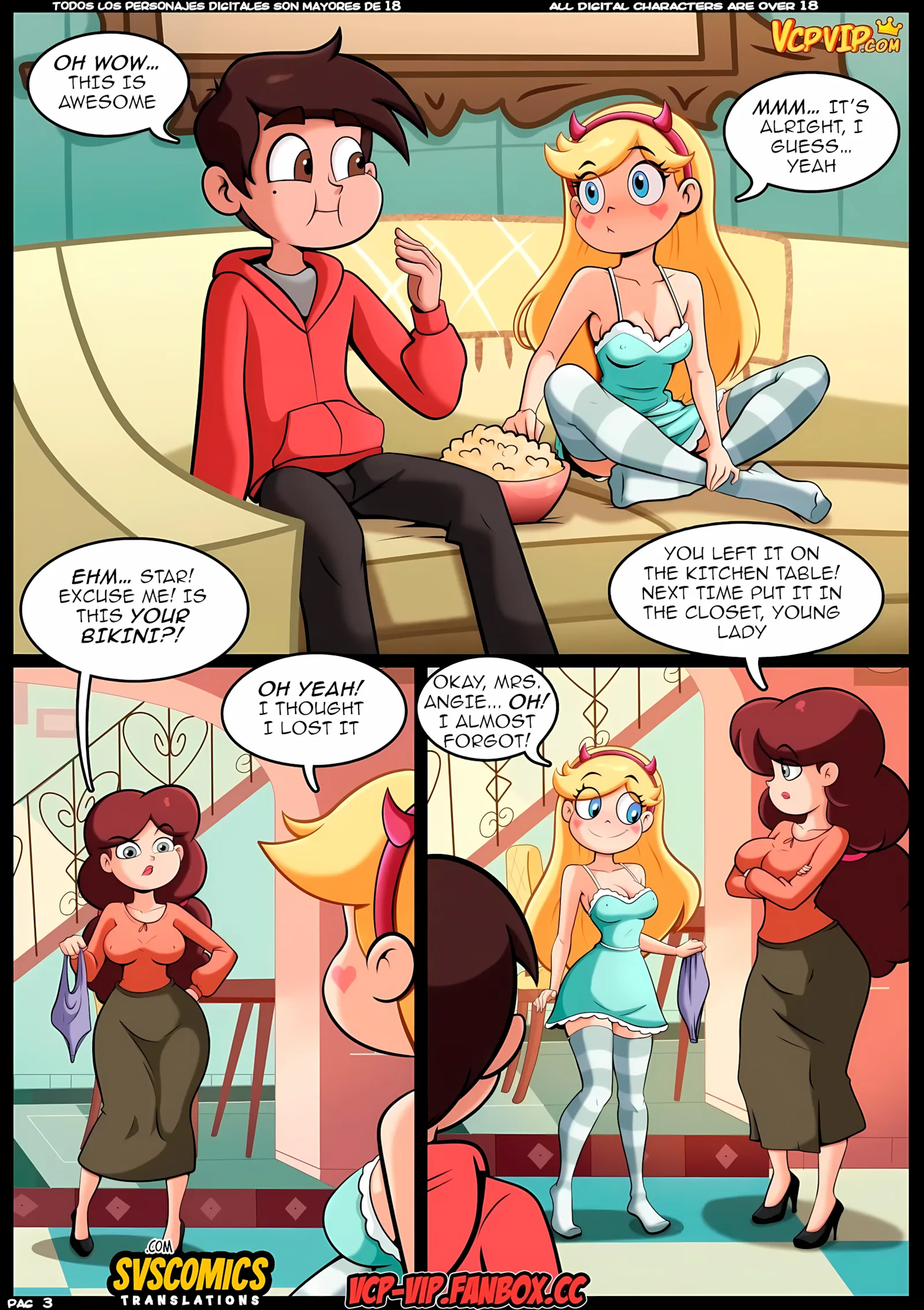 Echoes of the Past [Croc] - 1 . Echoes of the Past - Chapter 1 (Star Vs The Forces of Evil) - Page 4