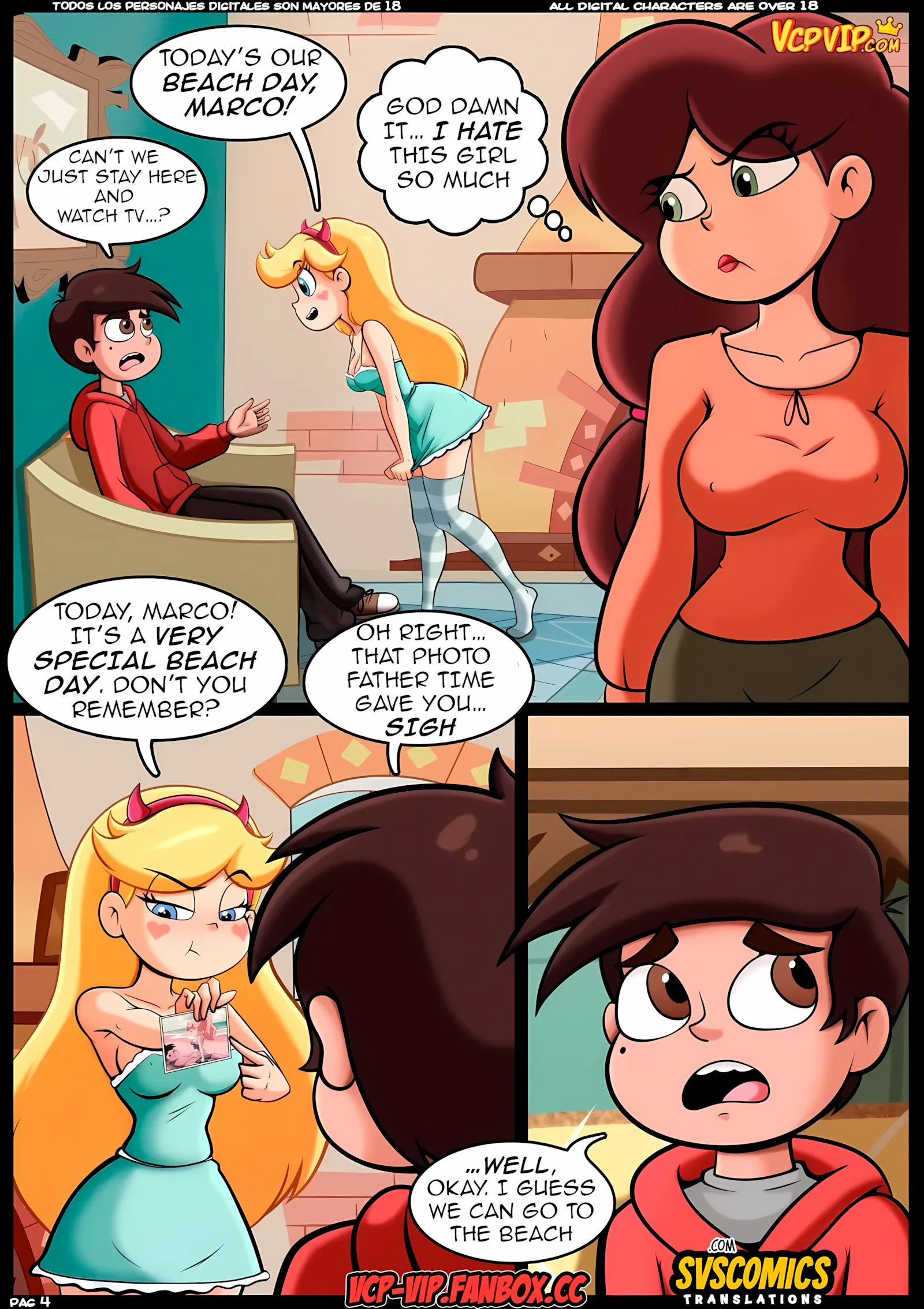 Echoes of the Past [Croc] - 1 . Echoes of the Past - Chapter 1 (Star Vs The Forces of Evil) - Page 5