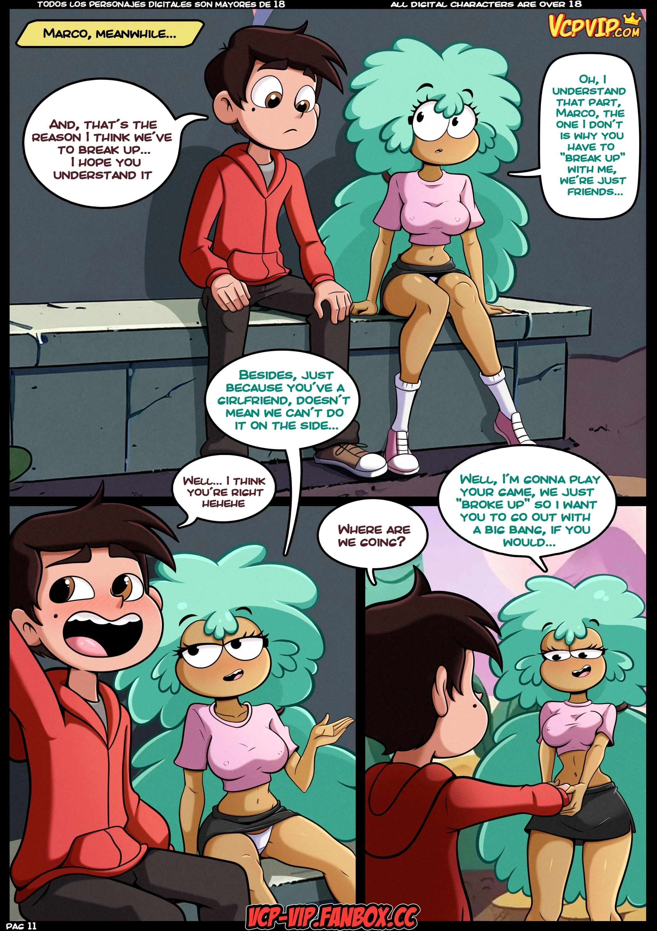 Echoes of the Past [Croc] - 1 . Echoes of the Past - Chapter 1 (Star Vs The Forces of Evil) - Page 12