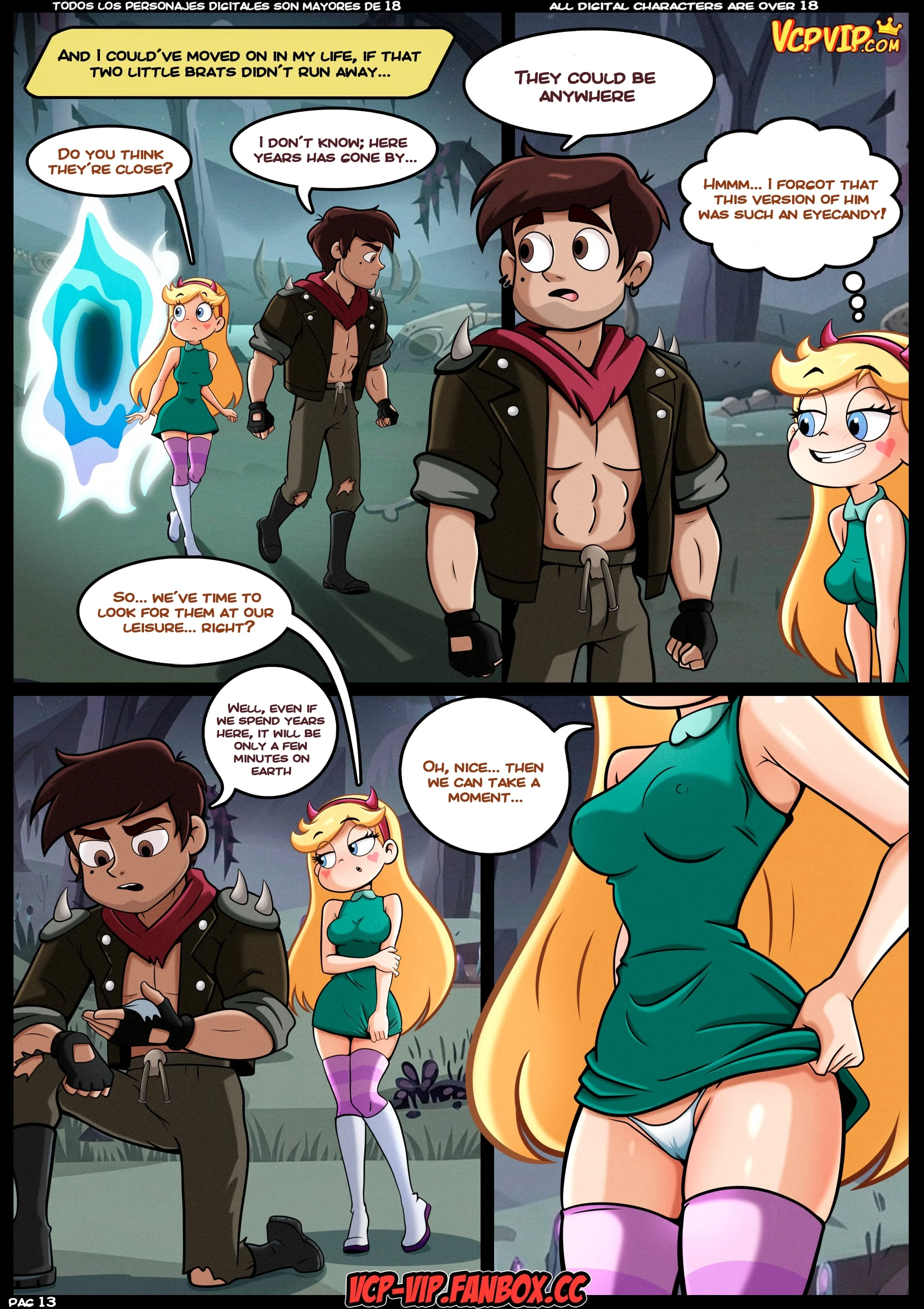 Echoes of the Past [Croc] - 1 . Echoes of the Past - Chapter 1 (Star Vs The Forces of Evil) - Page 14