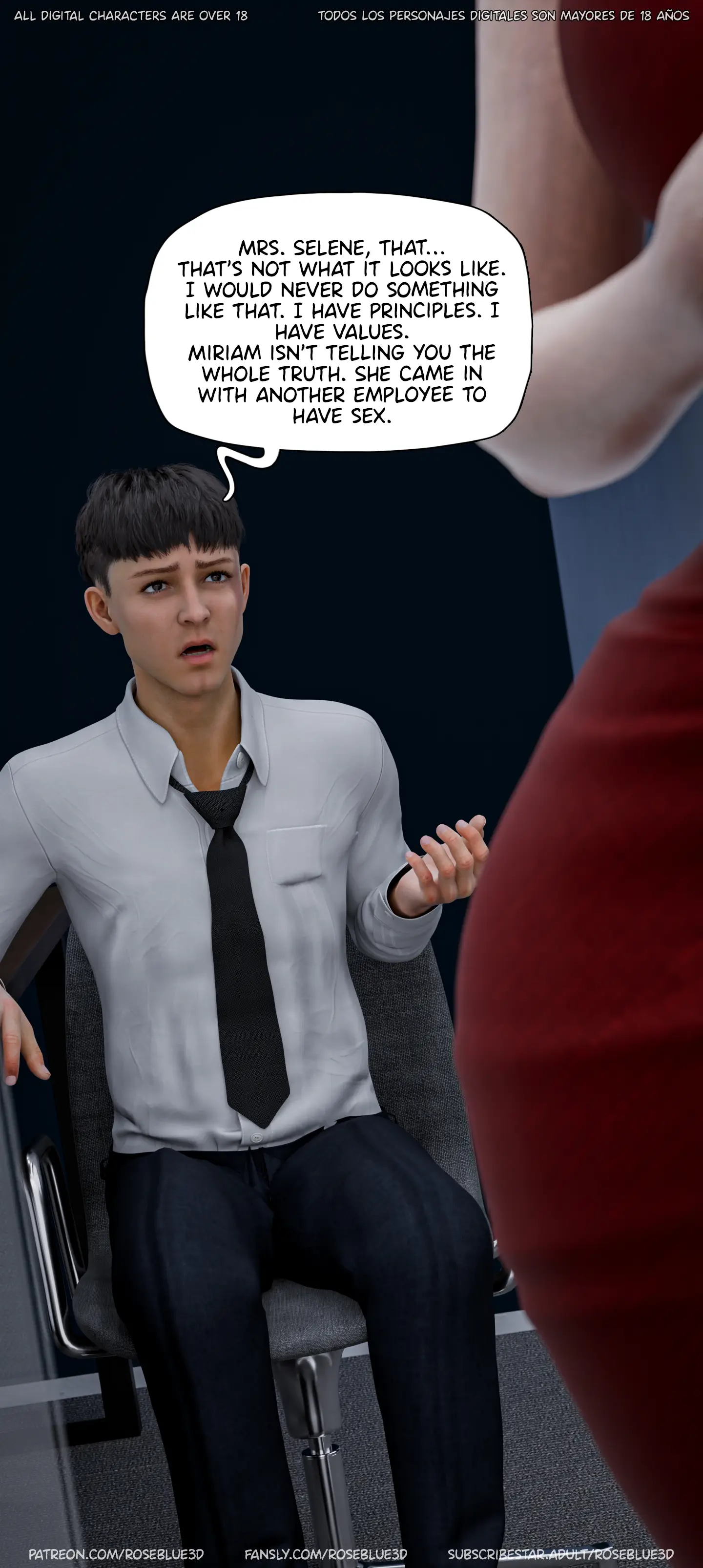 Dismissed [Rose Blue 3D] - 10 . Dismissed - Ch.10 - Page 36