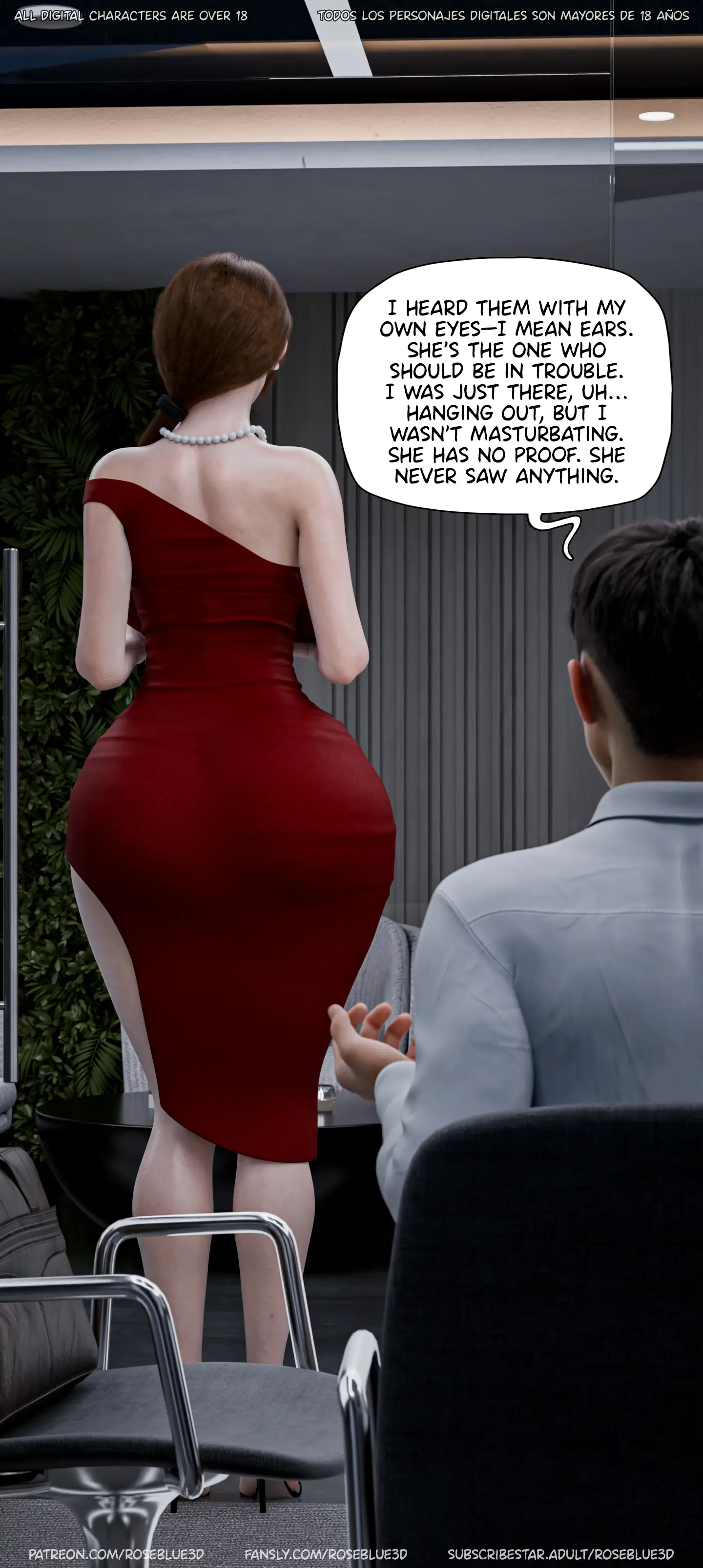 Dismissed [Rose Blue 3D] - 10 . Dismissed - Ch.10 - Page 37