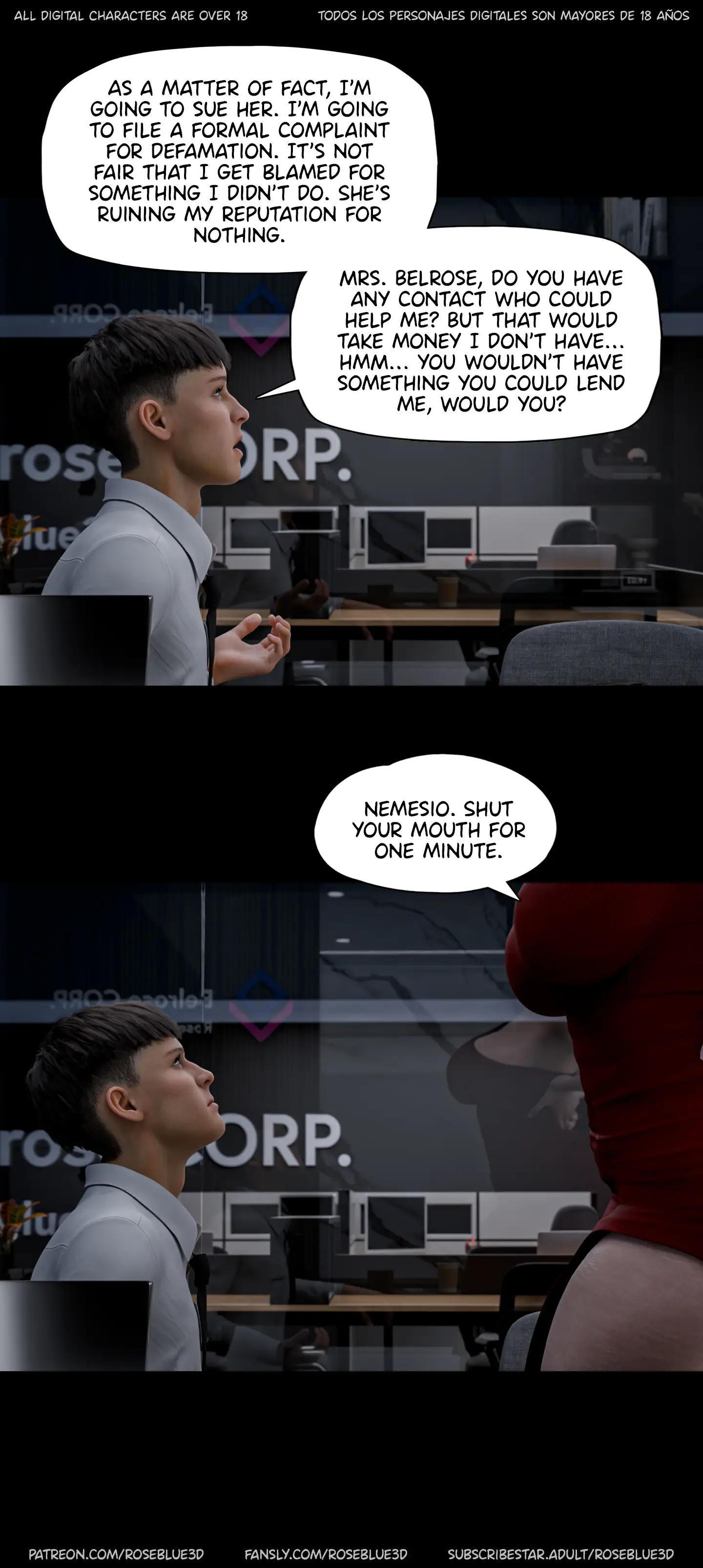 Dismissed [Rose Blue 3D] - 10 . Dismissed - Ch.10 - Page 39