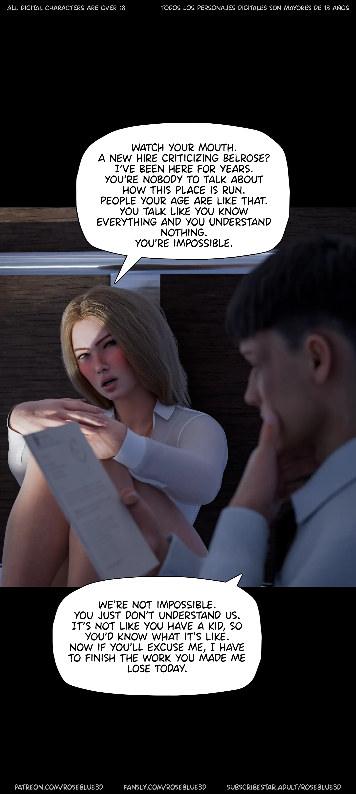 Dismissed [Rose Blue 3D] - 10 . Dismissed - Ch.10 - Page 60