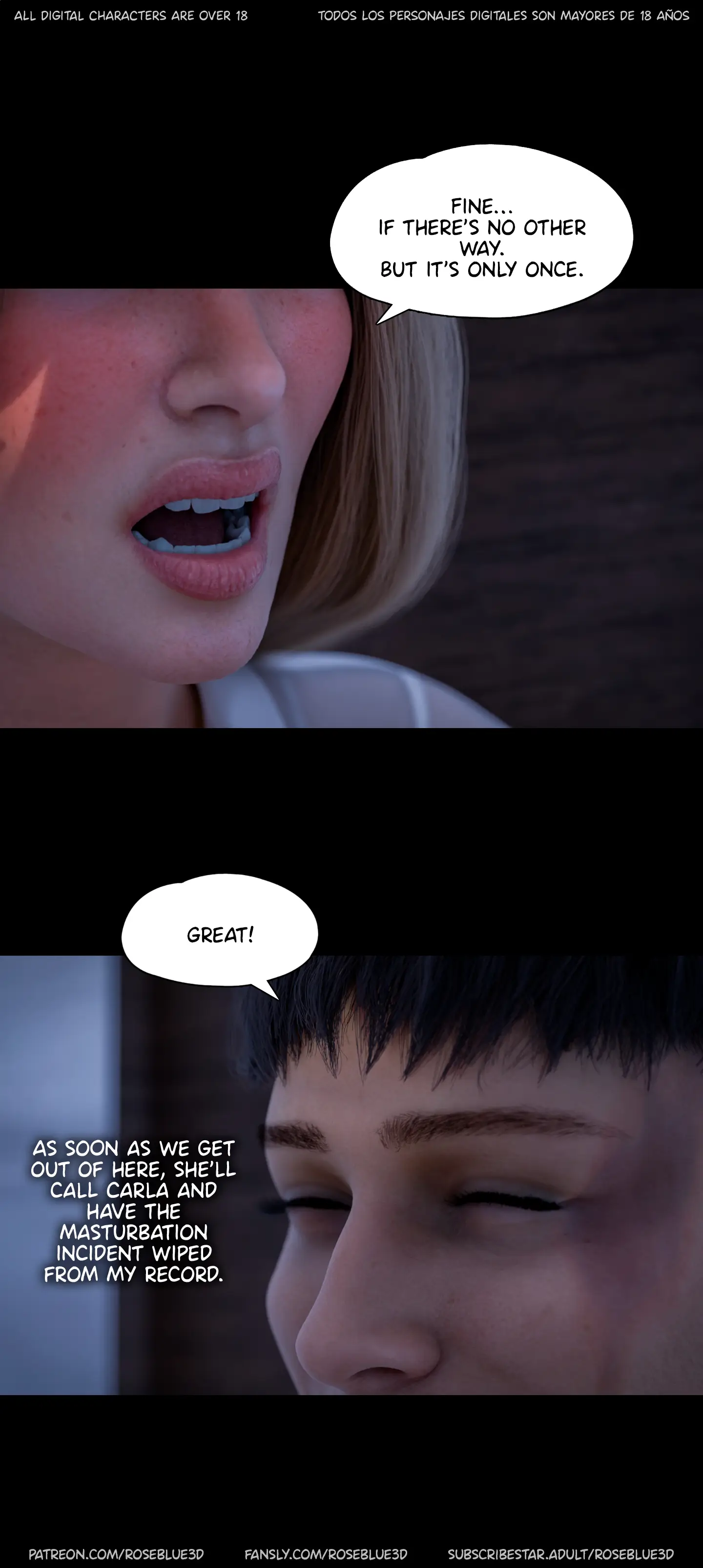 Dismissed [Rose Blue 3D] - 10 . Dismissed - Ch.10 - Page 72