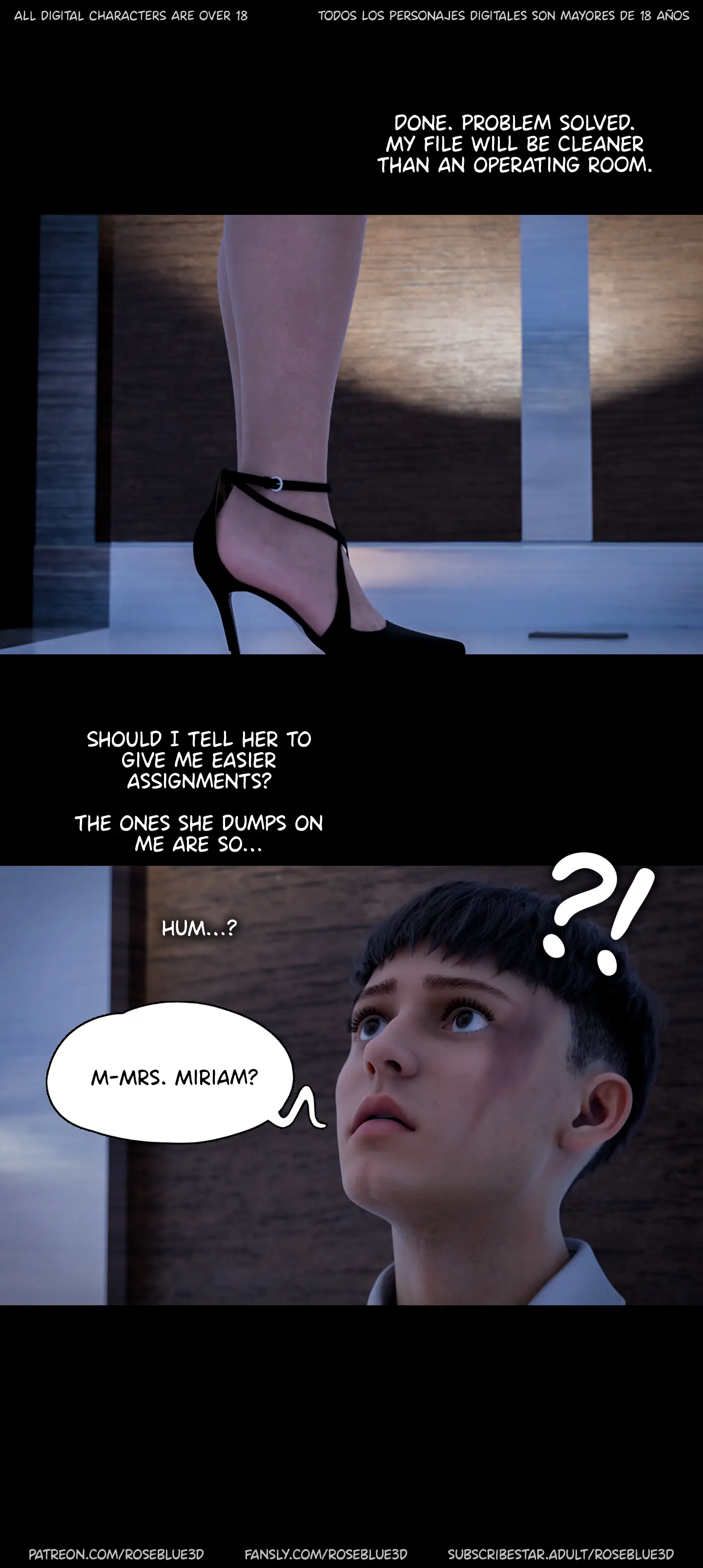 Dismissed [Rose Blue 3D] - 10 . Dismissed - Ch.10 - Page 73