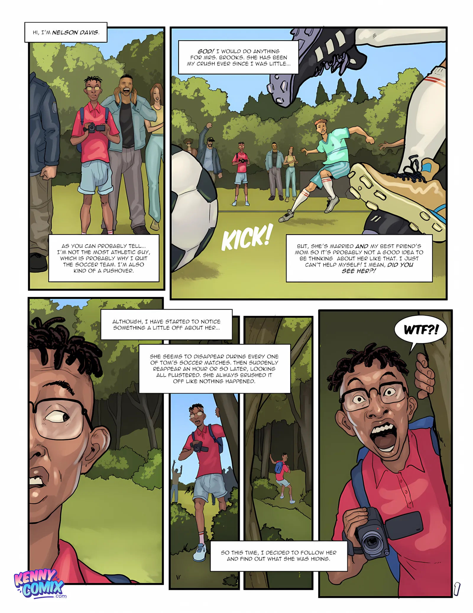 My Friend’s Hot Soccer Mom [KennyComix] - 1 . My Friend's Hot Soccer Mom - Chapter 1 - Page 3