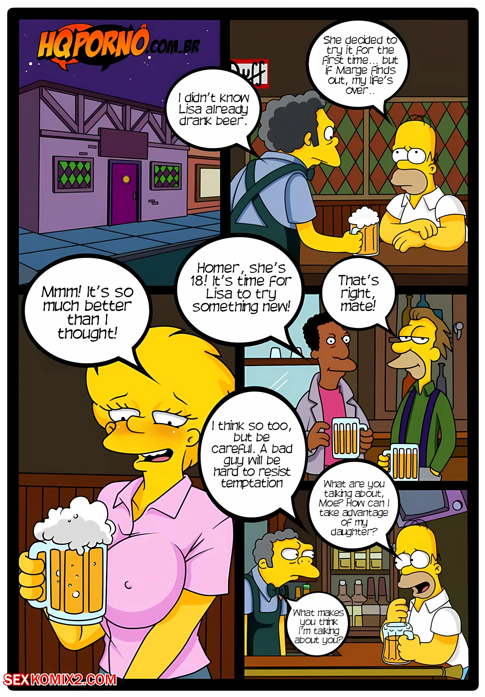 The Simpsexys (The Simpsons) - 1 . The Simpsexys - Chapter 1 - Page 2
