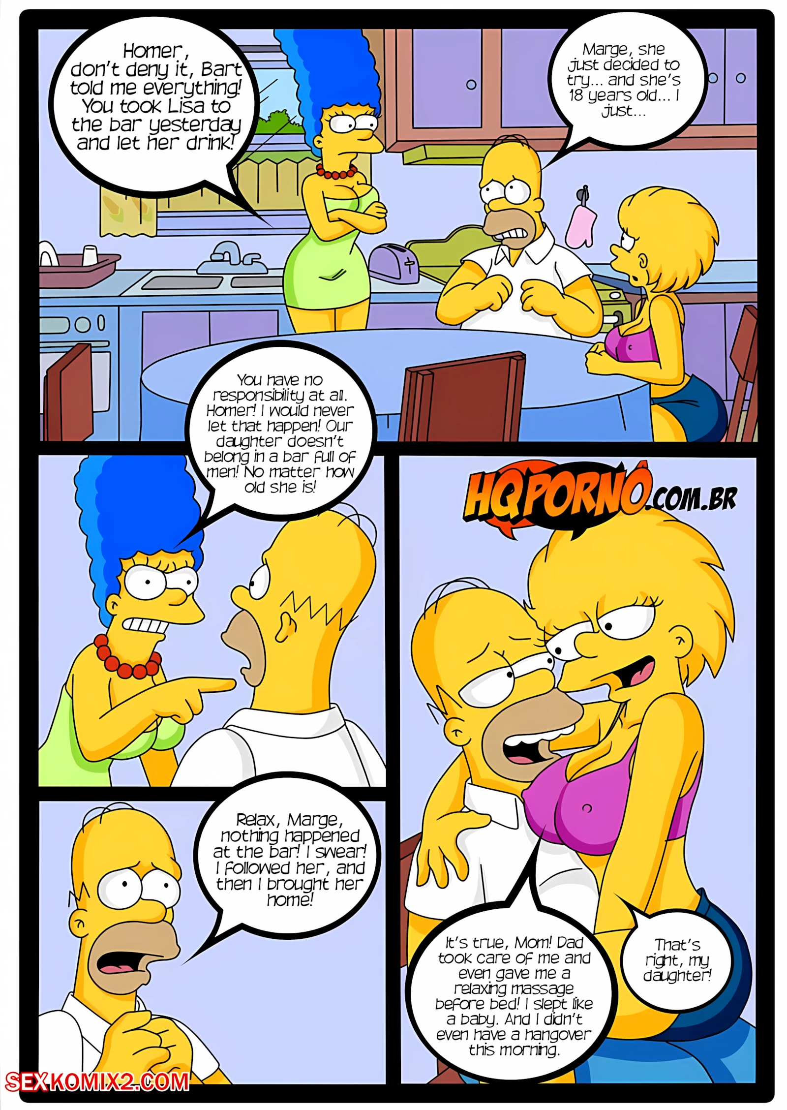 The Simpsexys (The Simpsons) - 1 . The Simpsexys - Chapter 1 - Page 12