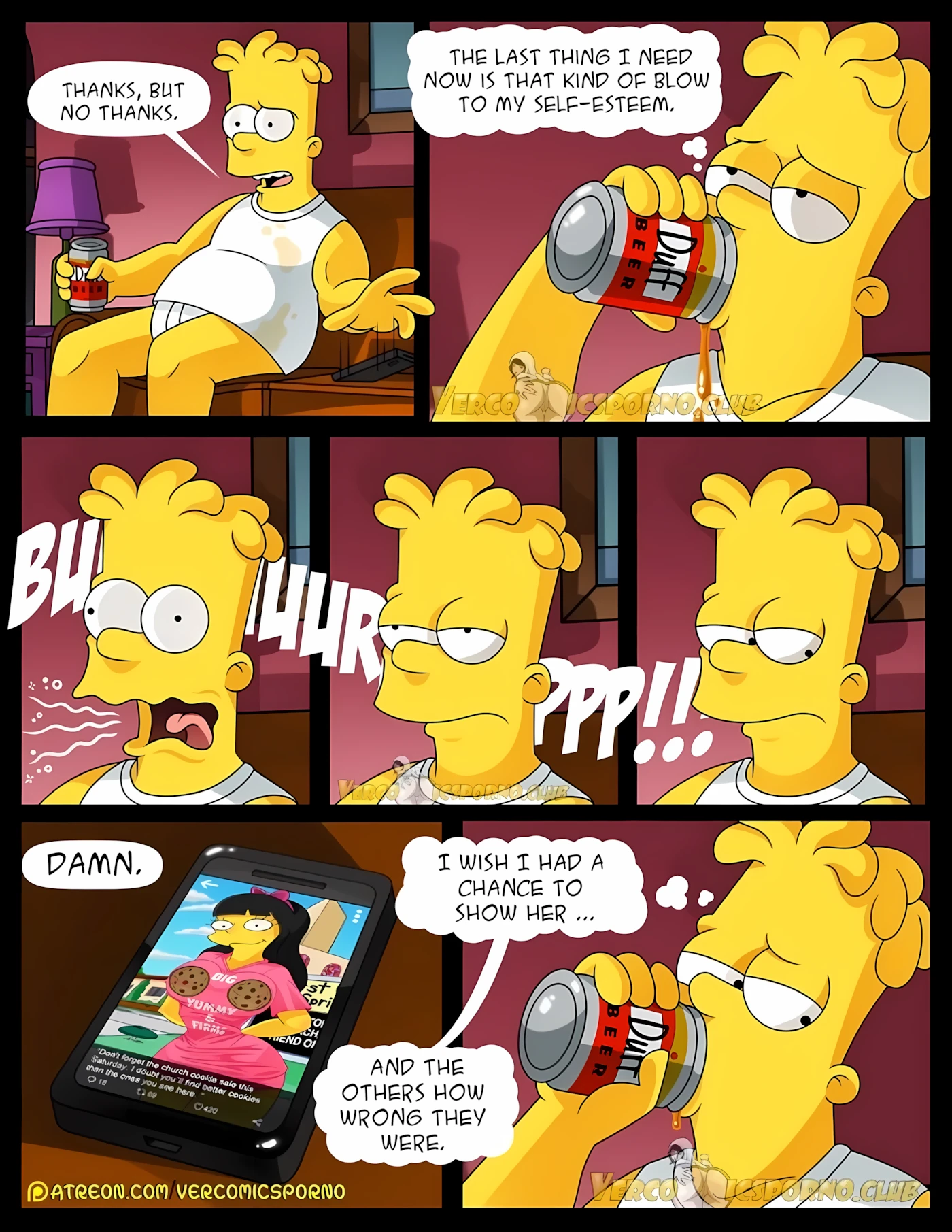 There’s No Sex Without EX (The Simpsons) - 1 . There's No Sex Without EX [Milky Bunny] - Page 6