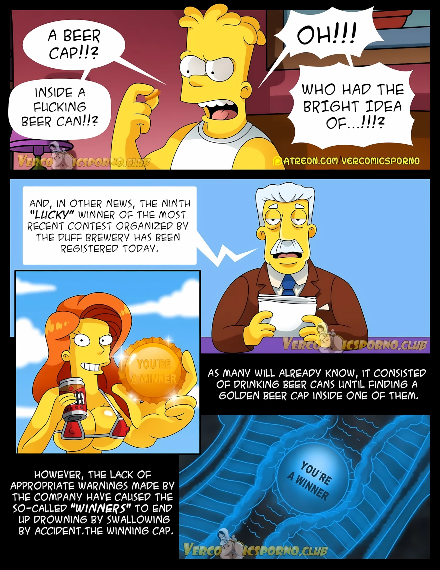 There’s No Sex Without EX (The Simpsons) - 1 . There's No Sex Without EX [Milky Bunny] - Page 8