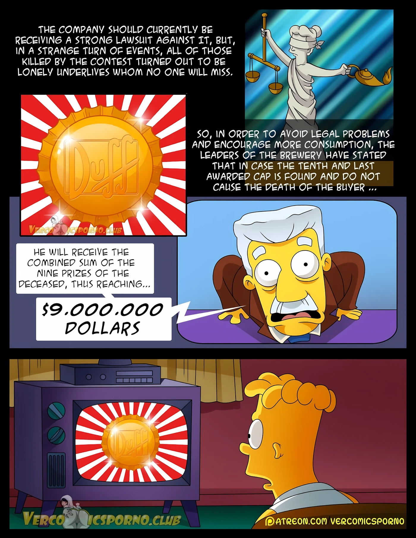 There’s No Sex Without EX (The Simpsons) - 1 . There's No Sex Without EX [Milky Bunny] - Page 9