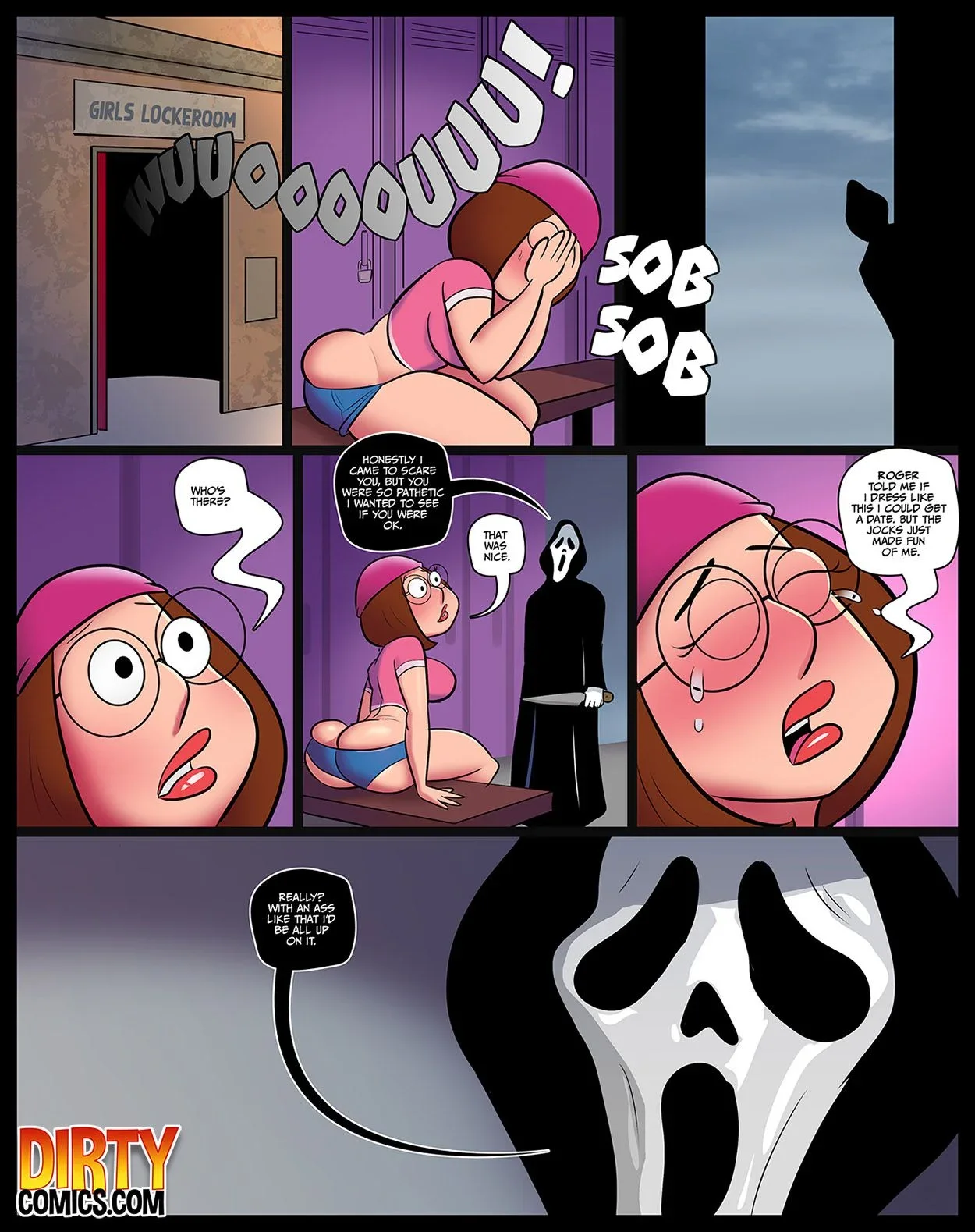 Mag Screams (Family Guy) - 1 . Mag Screams - Chapter 1 [Dirty Comics] - Page 2