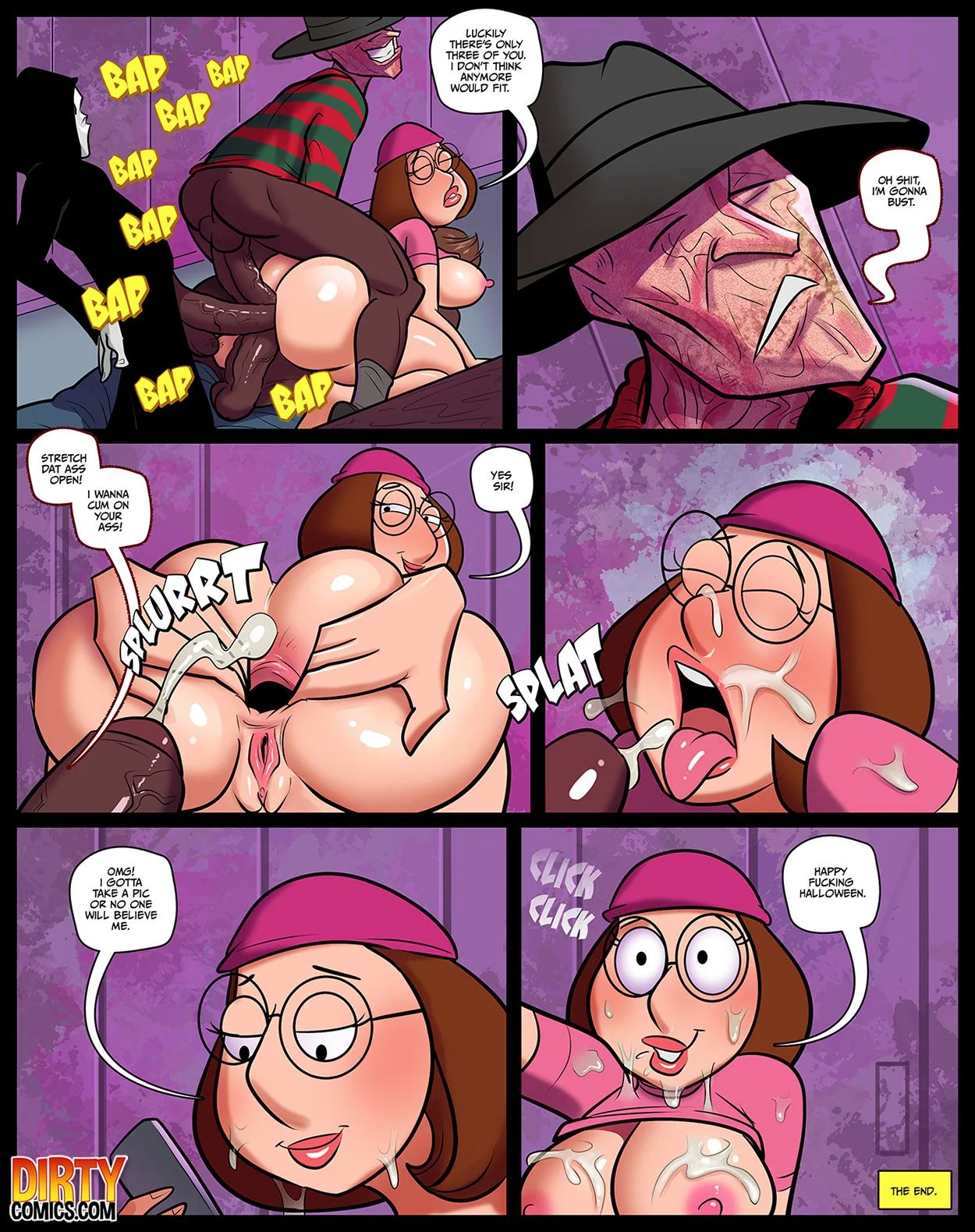 Mag Screams (Family Guy) - 1 . Mag Screams - Chapter 1 [Dirty Comics] - Page 5