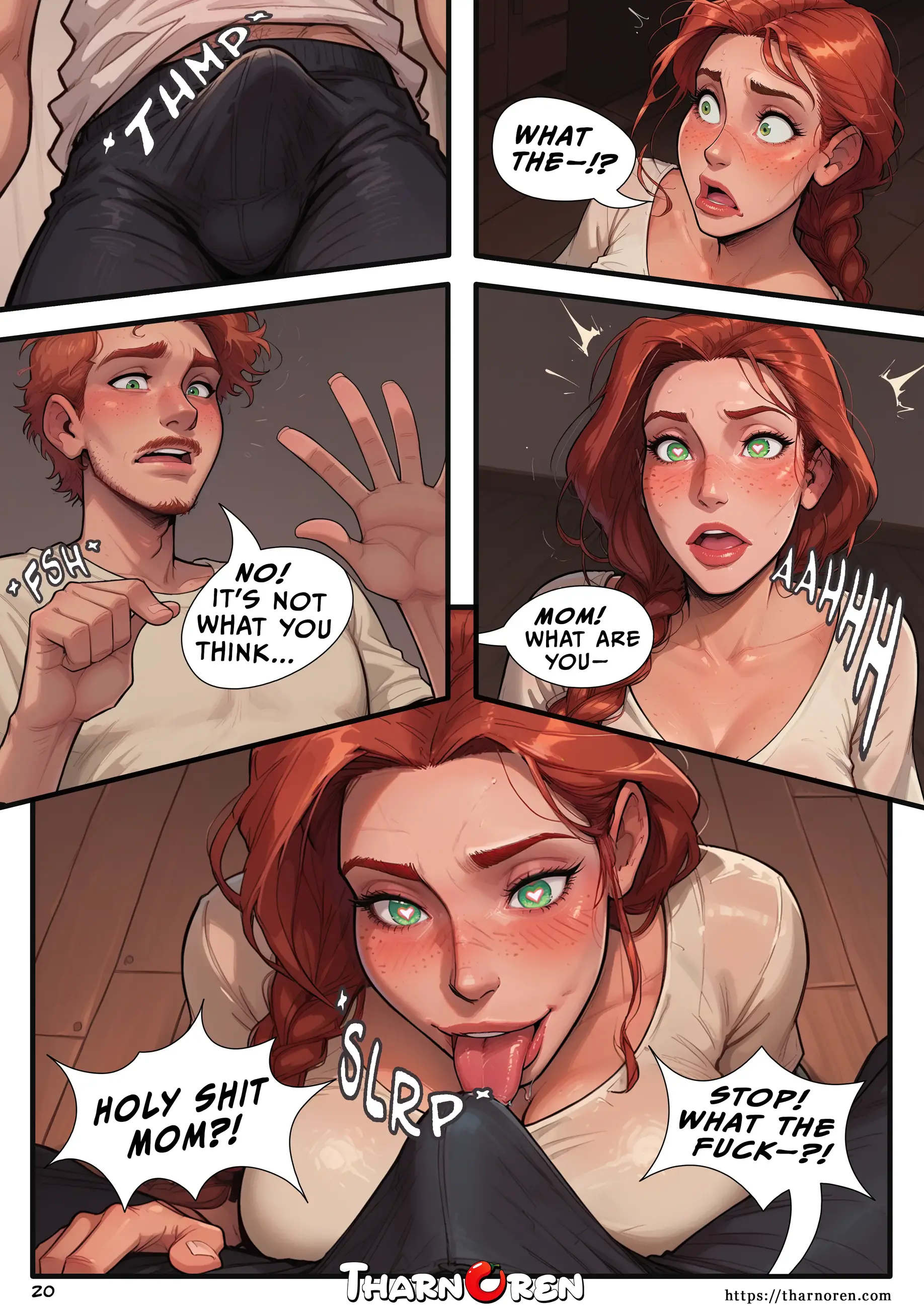 Mom’s Secret Therapy [Tharnoren] - 1. Moms Secret Therapy [AI Porn] - Page 21