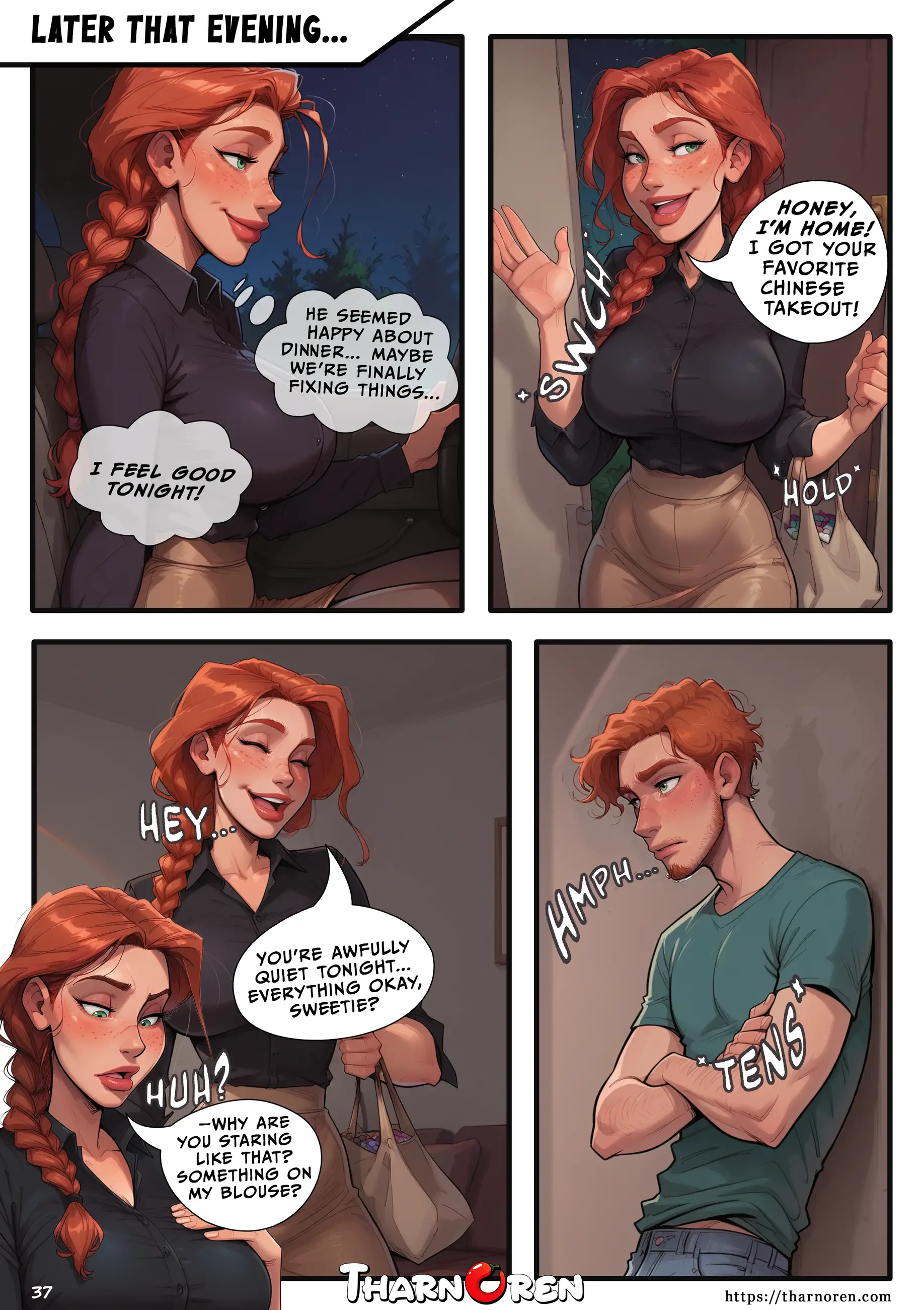 Mom’s Secret Therapy [Tharnoren] - 1. Moms Secret Therapy [AI Porn] - Page 38