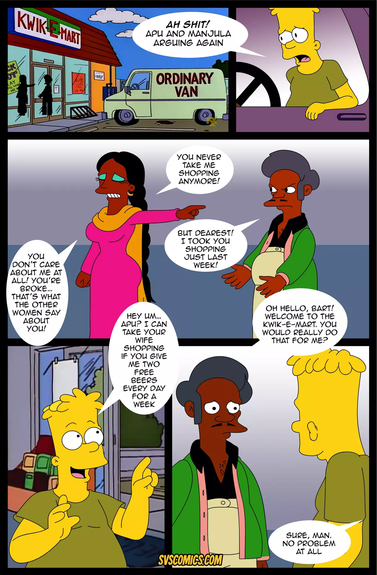Manjula’s Little Secret [The Simpsons] - 1. Manjula's Little Secret - Chapter 1 - Page 3
