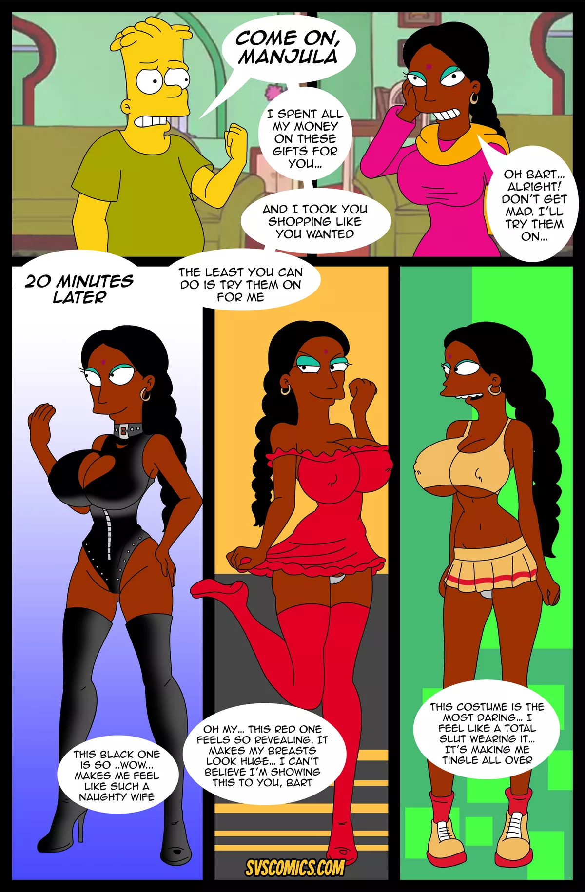 Manjula’s Little Secret [The Simpsons] - 1. Manjula's Little Secret - Chapter 1 - Page 6