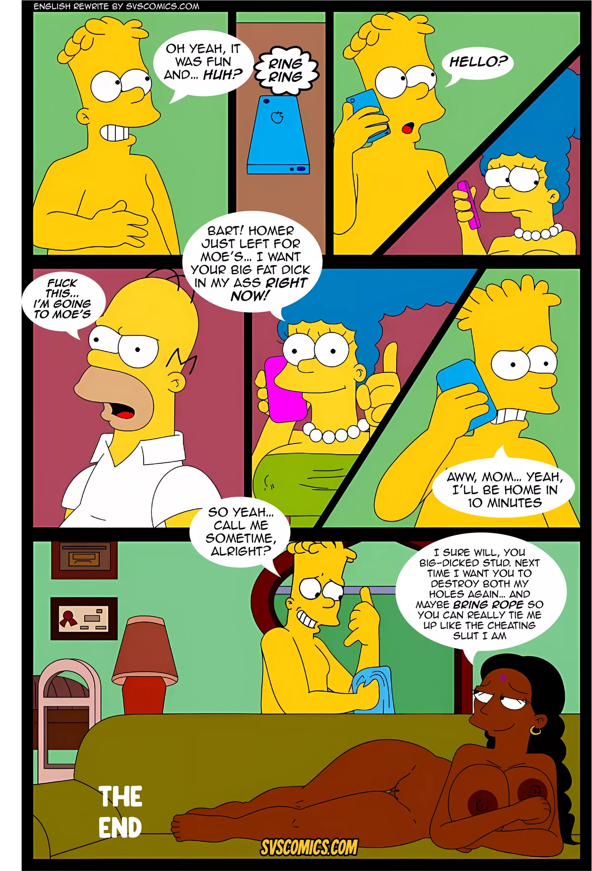 Manjula’s Little Secret [The Simpsons] - 1. Manjula's Little Secret - Chapter 1 - Page 32