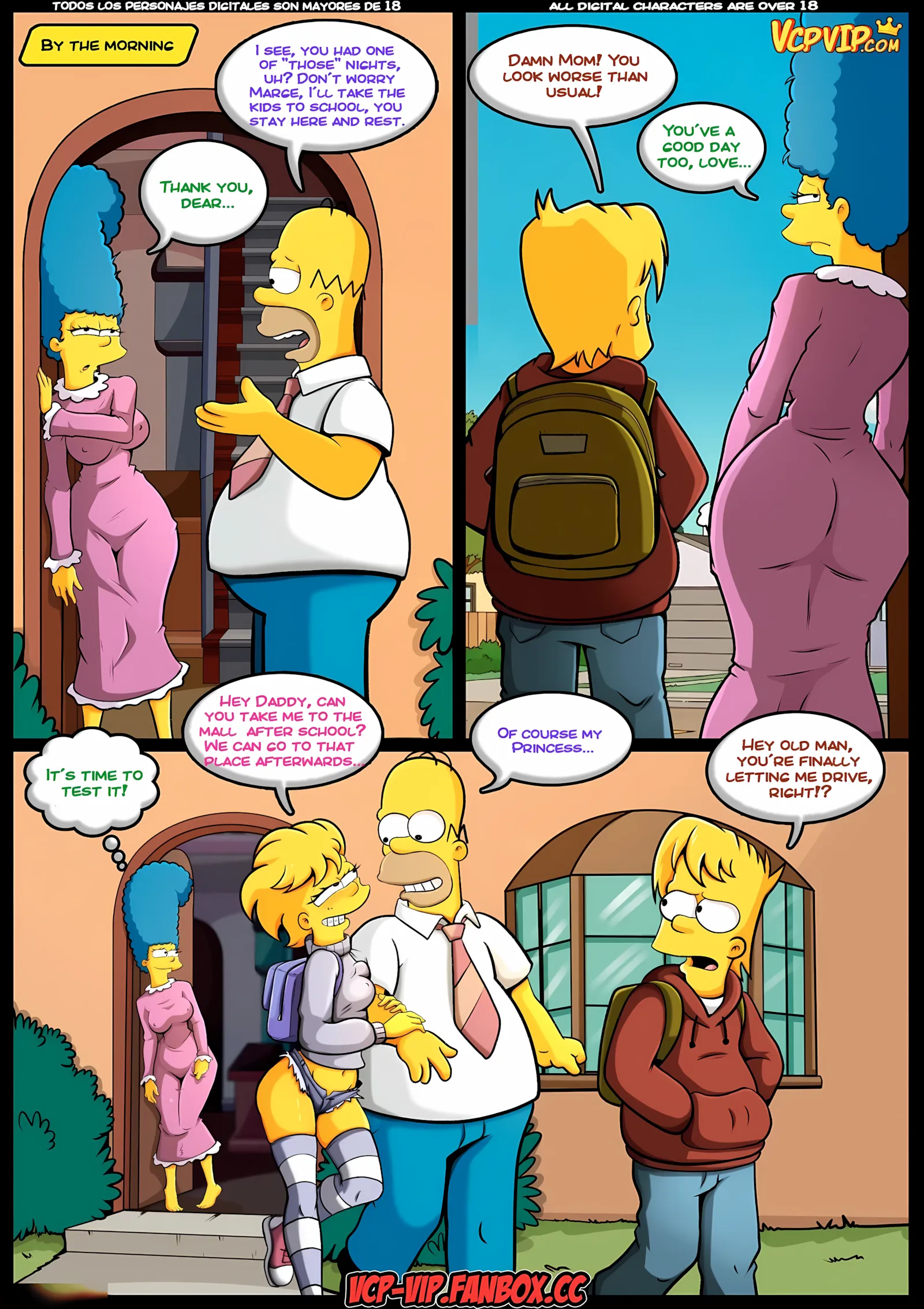 Horny Mom Marge [The Simpsons] - 1. Horny Mom Marge [The Yellow Fantasy 22] - Page 10