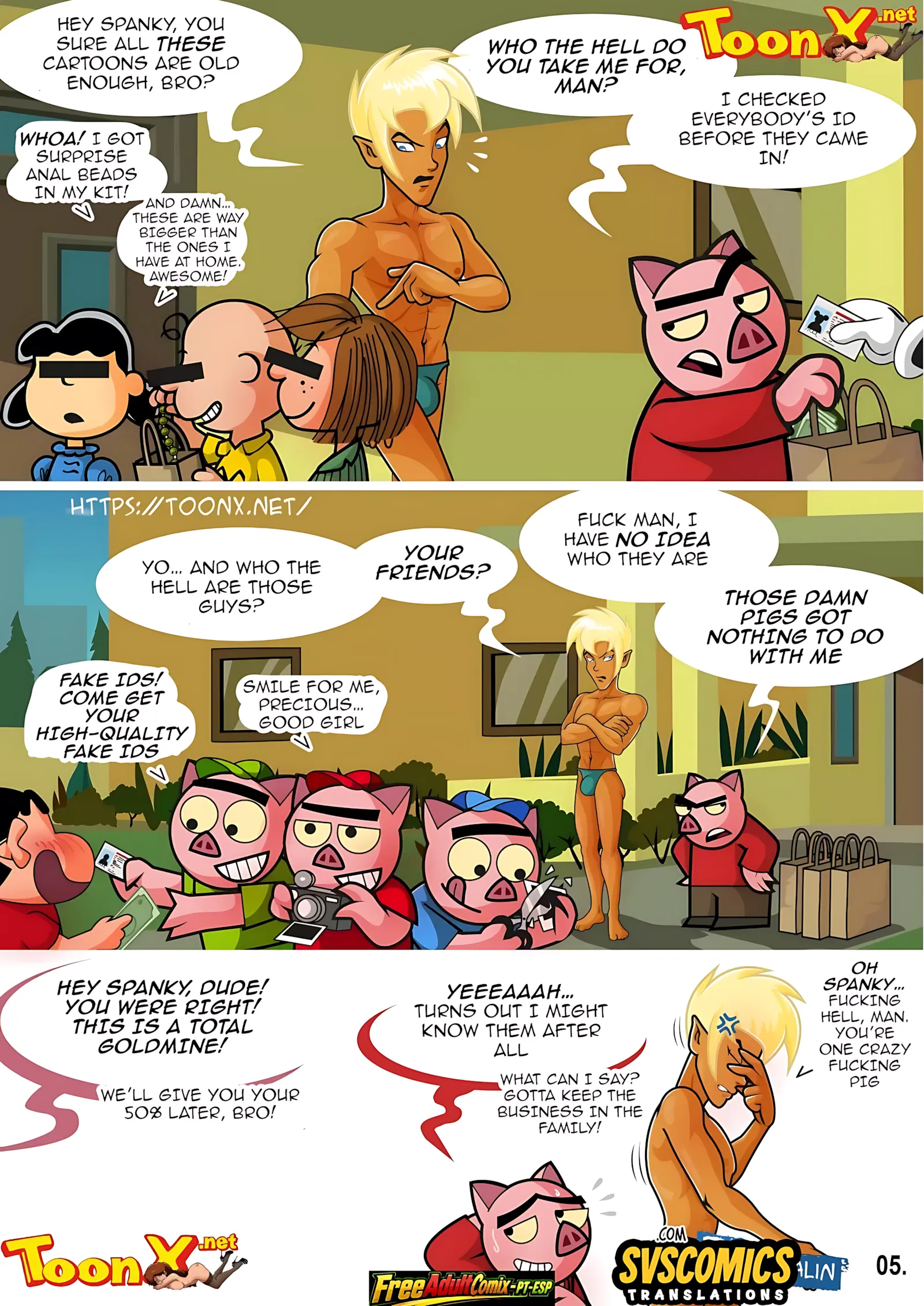 Toon Sluts [Deavalin] - 1. Toon Sluts - Chapter 1 - Page 6