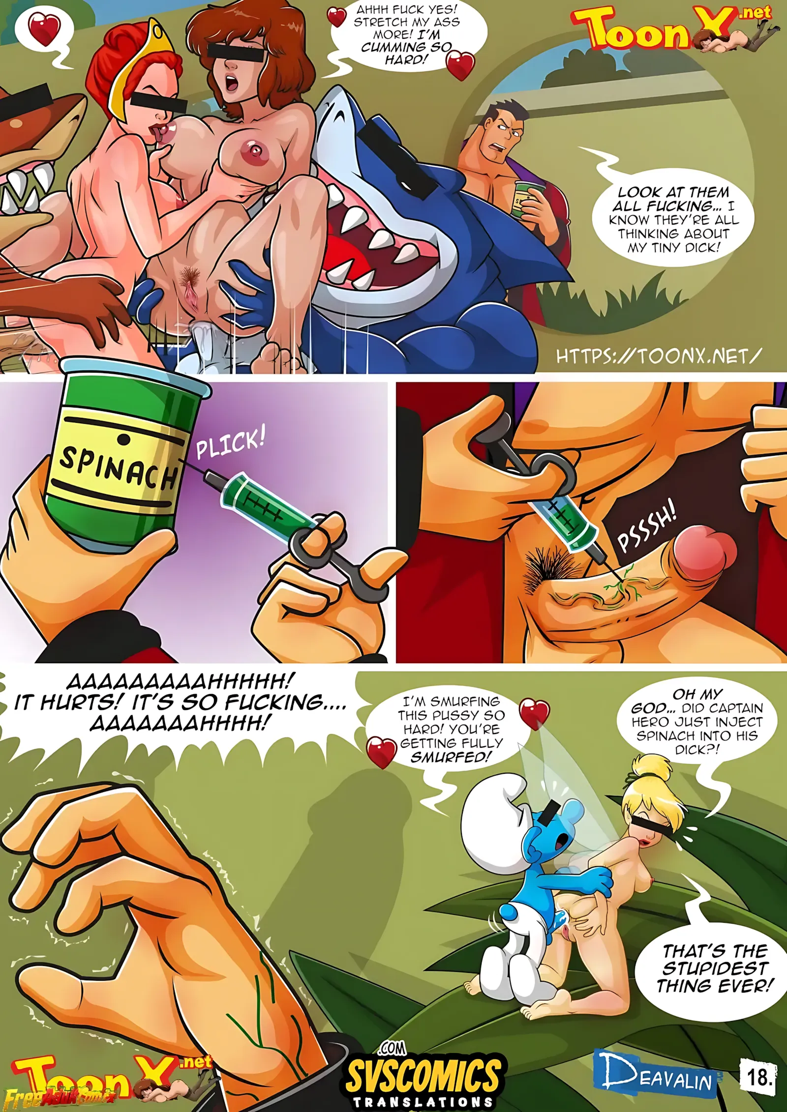 Toon Sluts [Deavalin] - 1. Toon Sluts - Chapter 1 - Page 19