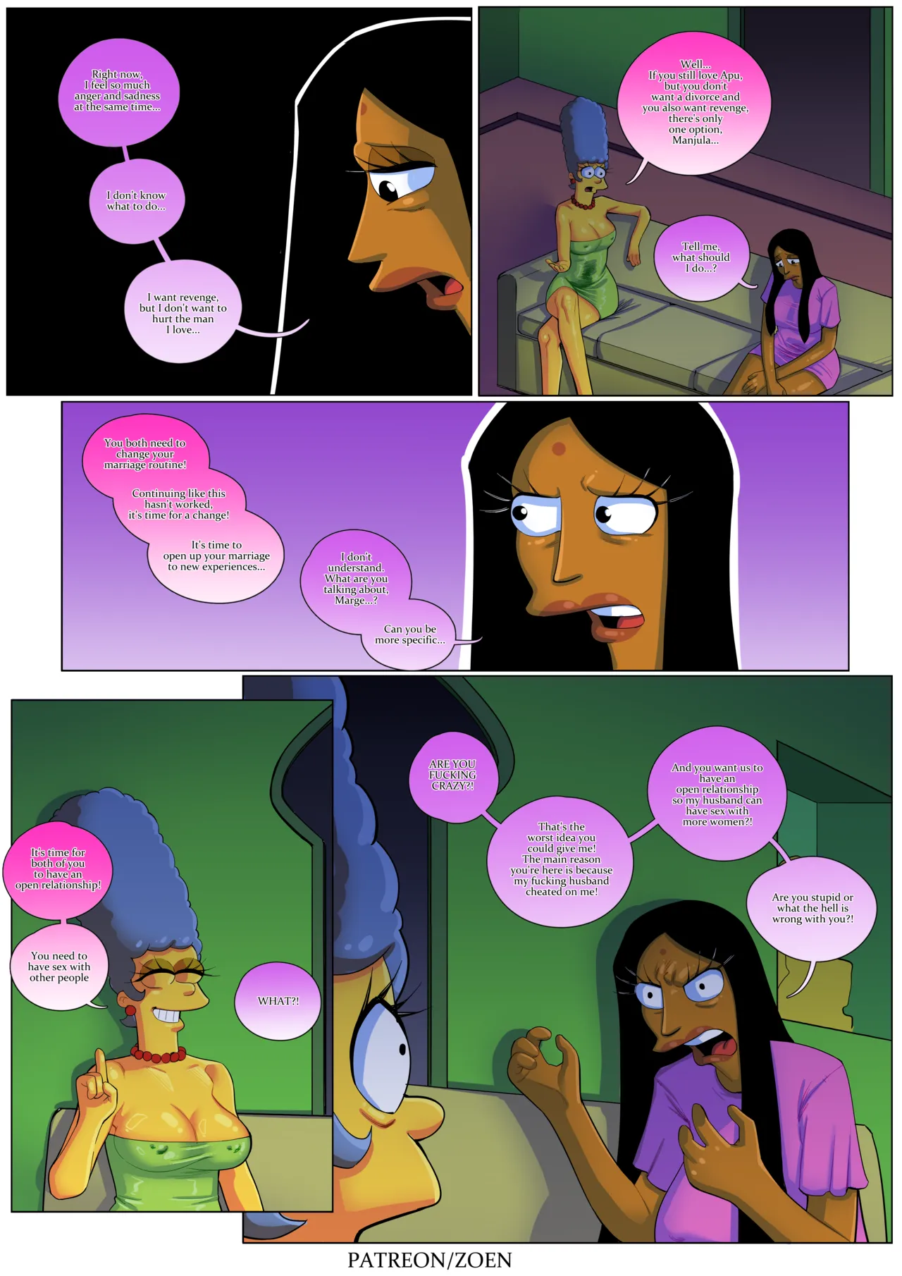 Manjula’s Deal [The Simpsons] - 1. Manjula's Deal: The Simpsons [Zoen] - Page 12