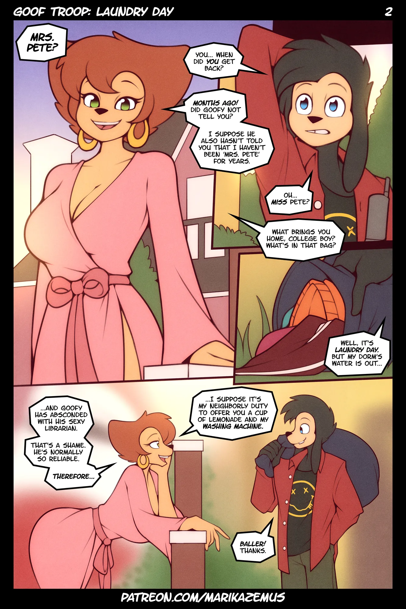 Goof Troop – Laundry Day [MarikAzemus] - 1. Laundry Day - Chapter 1 [Goof Troop] - Page 3