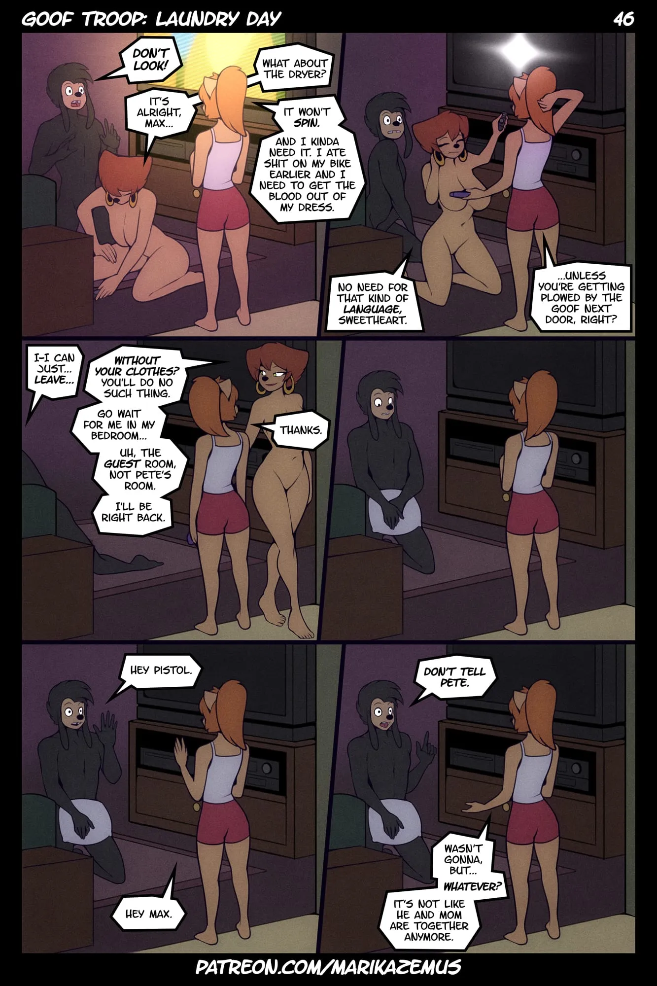 Goof Troop – Laundry Day [MarikAzemus] - 1. Laundry Day - Chapter 1 [Goof Troop] - Page 47
