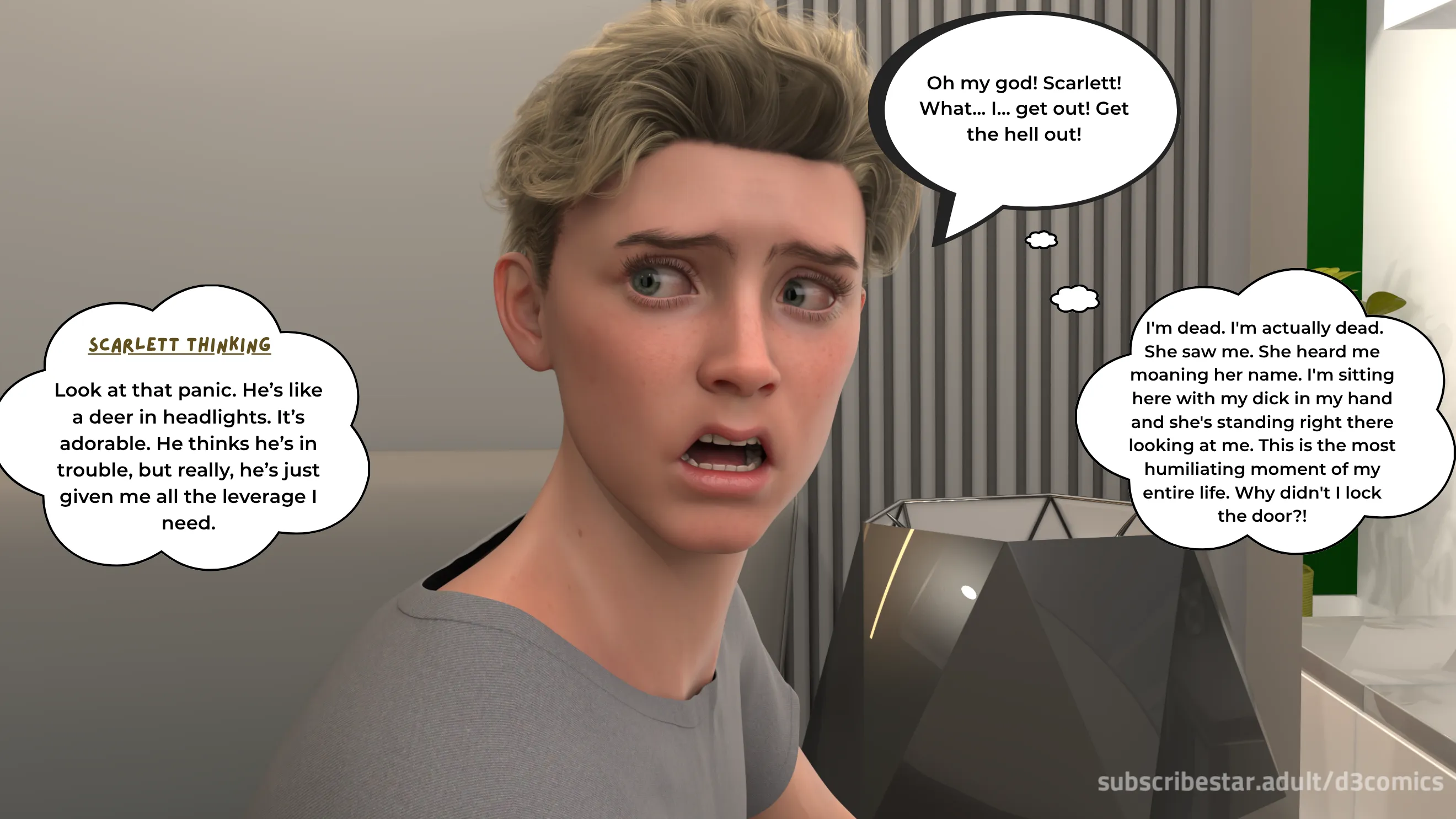 The Forbidden Rule [D3 Comics] - 3 . The Forbidden Rule- Chapter 3 - Page 6