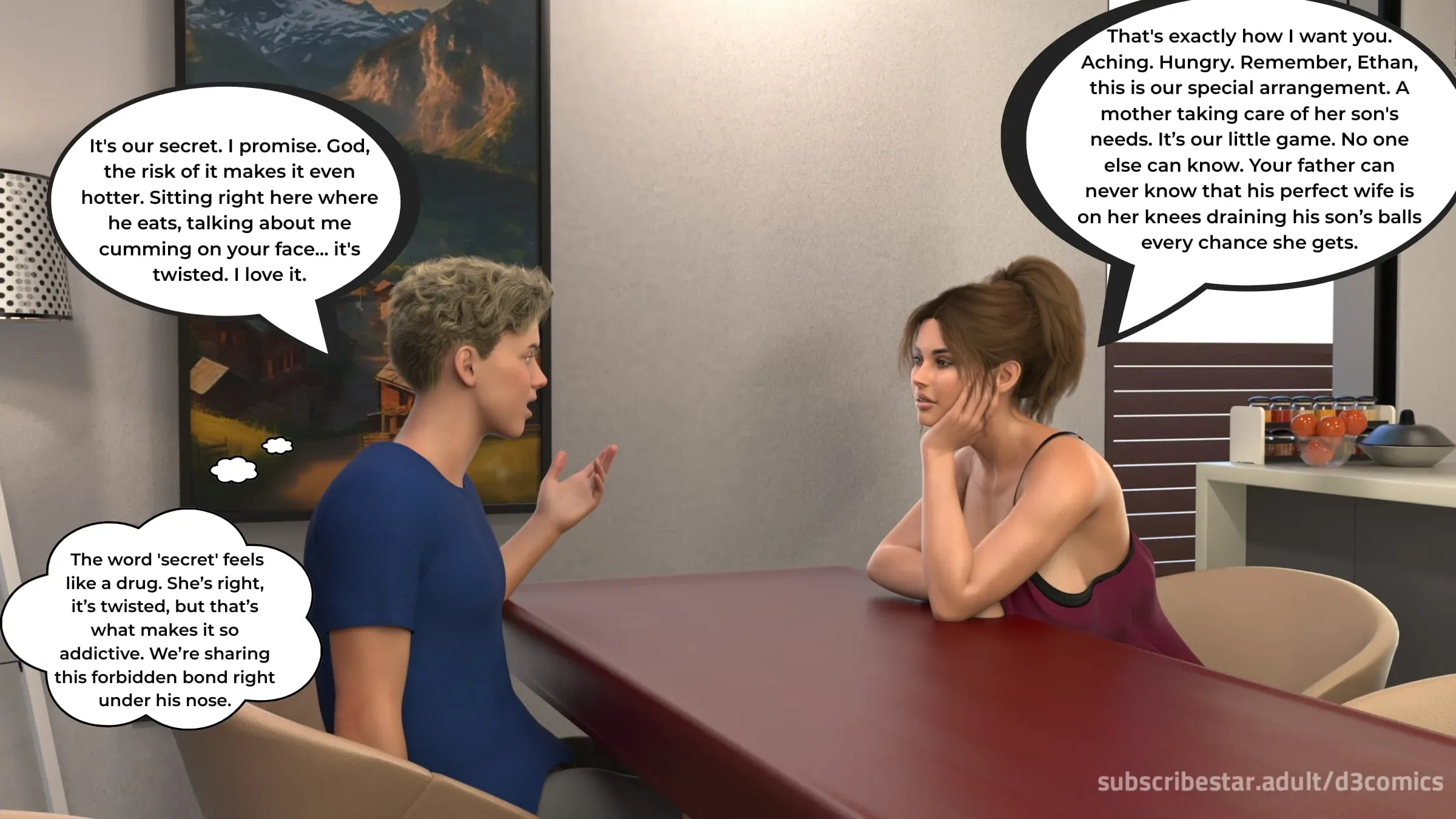 The Forbidden Rule [D3 Comics] - 3 . The Forbidden Rule- Chapter 3 - Page 44