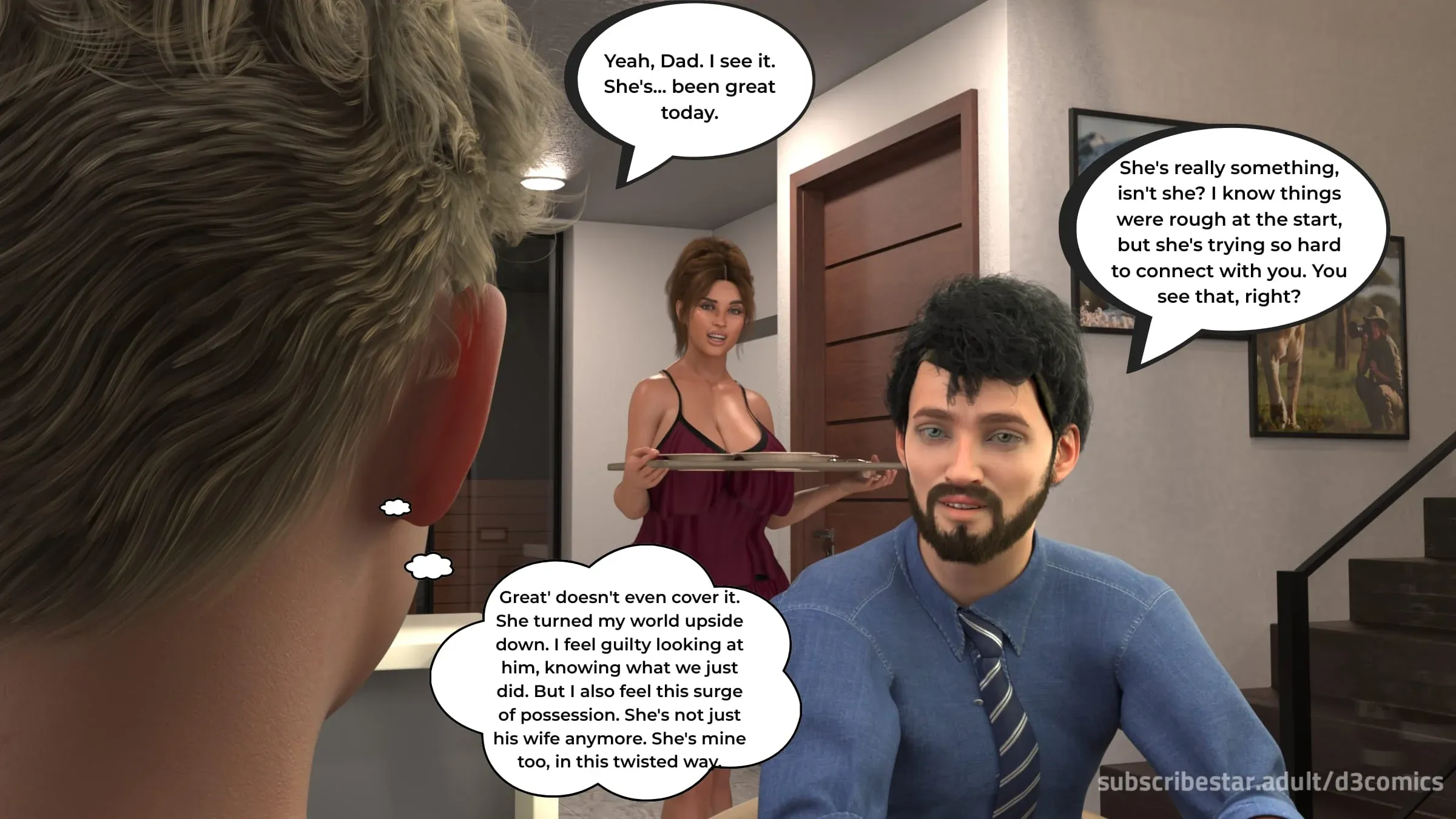 The Forbidden Rule [D3 Comics] - 3 . The Forbidden Rule- Chapter 3 - Page 53