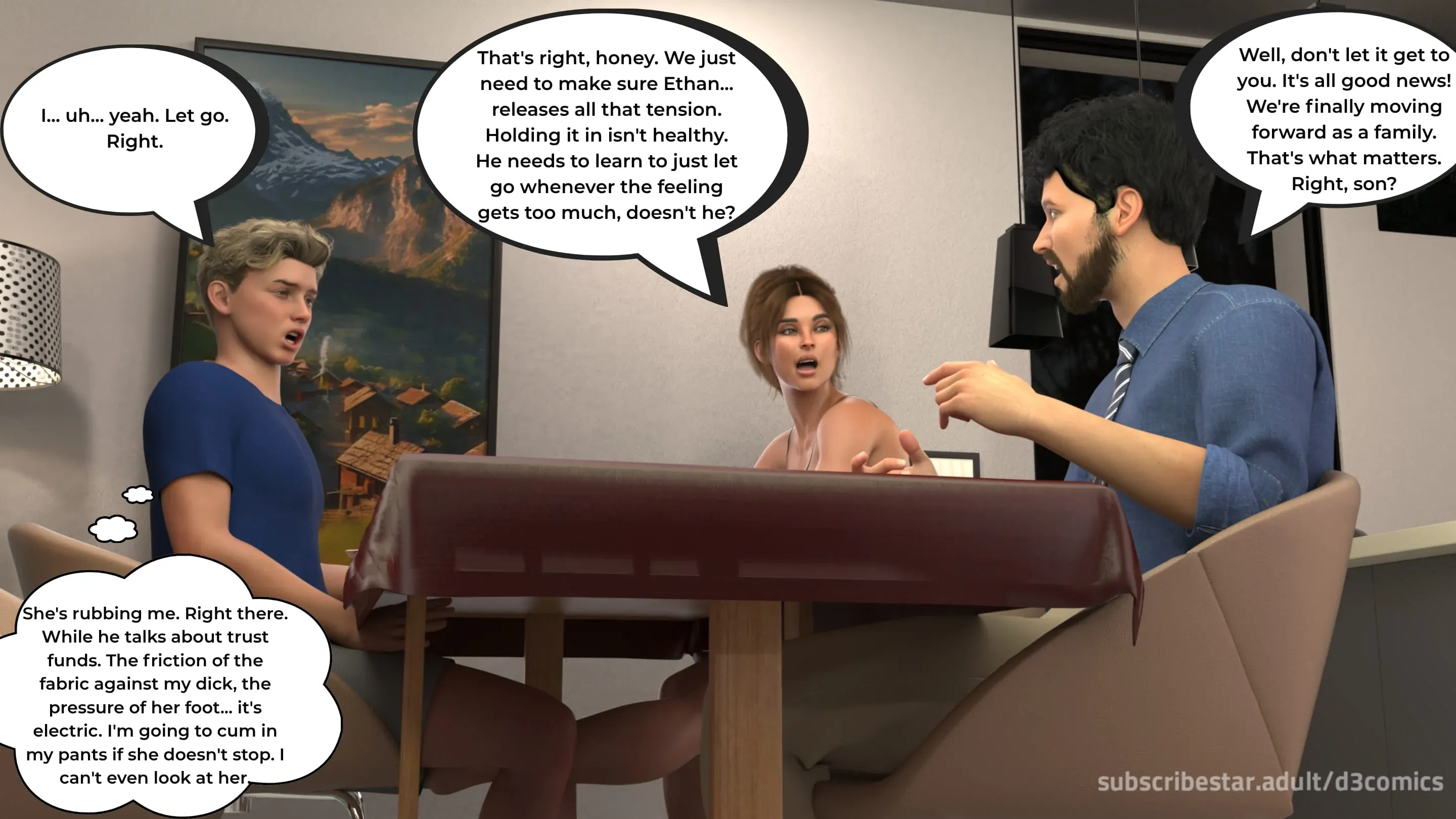 The Forbidden Rule [D3 Comics] - 3 . The Forbidden Rule- Chapter 3 - Page 64