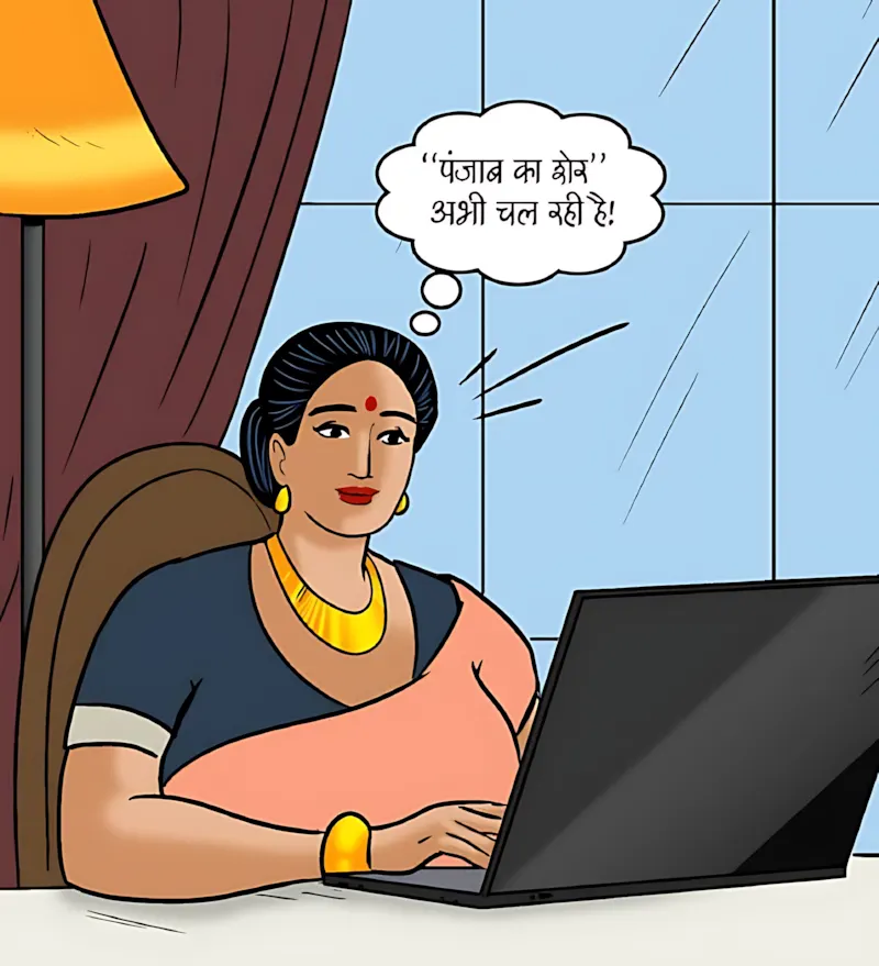Velamma Hindi Episodes – वेलम्मा हिंदी - 98. Velamma Episode 98 Hindi - ब्लू फिल्म - Page 62