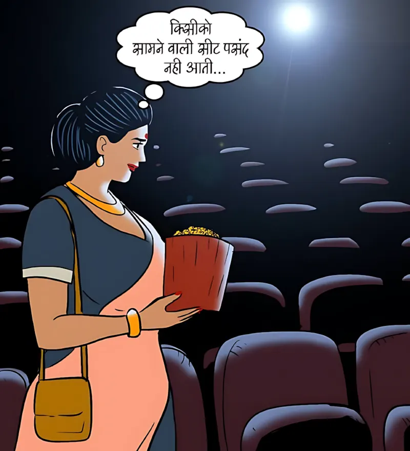 Velamma Hindi Episodes – वेलम्मा हिंदी - 98. Velamma Episode 98 Hindi - ब्लू फिल्म - Page 86