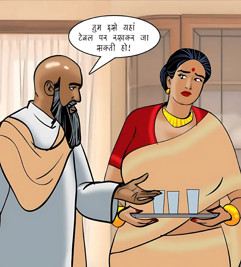 Velamma Hindi Episodes – वेलम्मा हिंदी - 95. Velamma Episode 95 Hindi – Shaadi ke liye byan (शादी के लिए बयाना) - Page 24