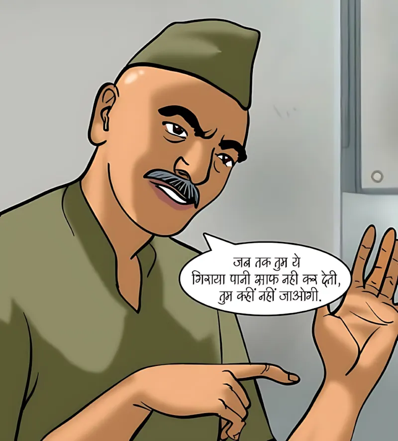 Velamma Hindi Episodes – वेलम्मा हिंदी - 80. Velamma Episode 80 Hindi – Sexy safaiwali (सैक्सी सफाइवाली) - Page 44