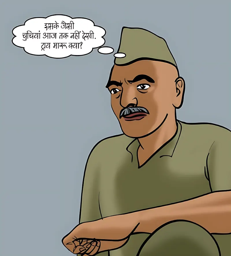 Velamma Hindi Episodes – वेलम्मा हिंदी - 80. Velamma Episode 80 Hindi – Sexy safaiwali (सैक्सी सफाइवाली) - Page 53