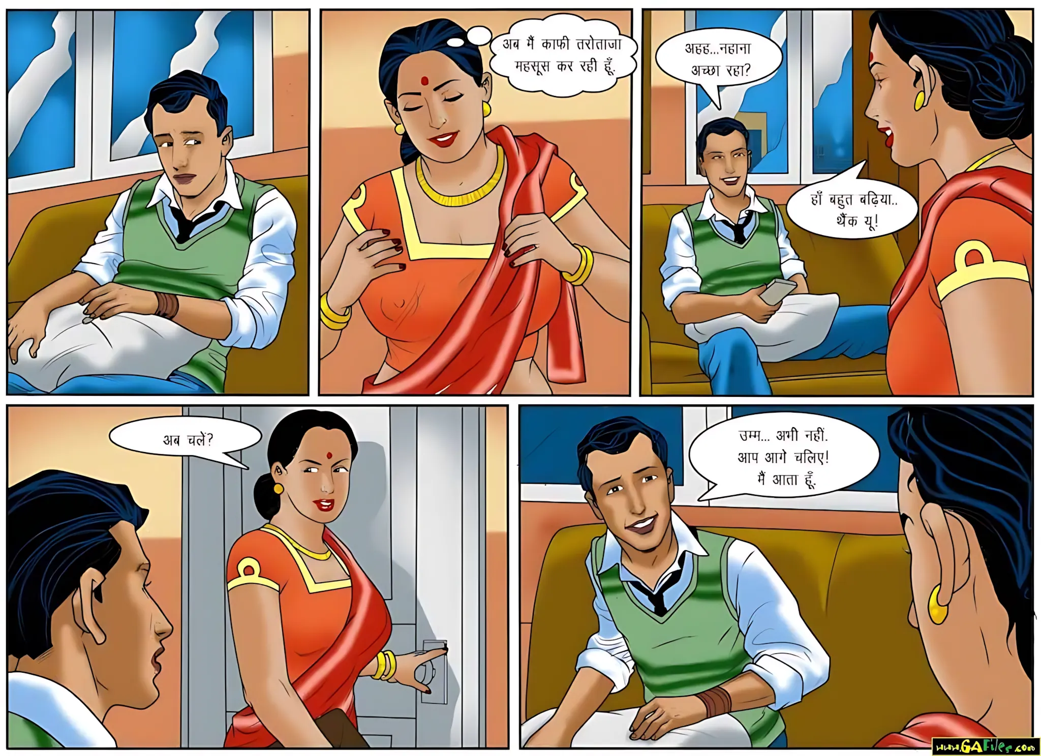 Velamma Hindi Episodes – वेलम्मा हिंदी - 55. Velamma Episode 55 Hindi – Mansun romance (मानसून रोमांस) - Page 11