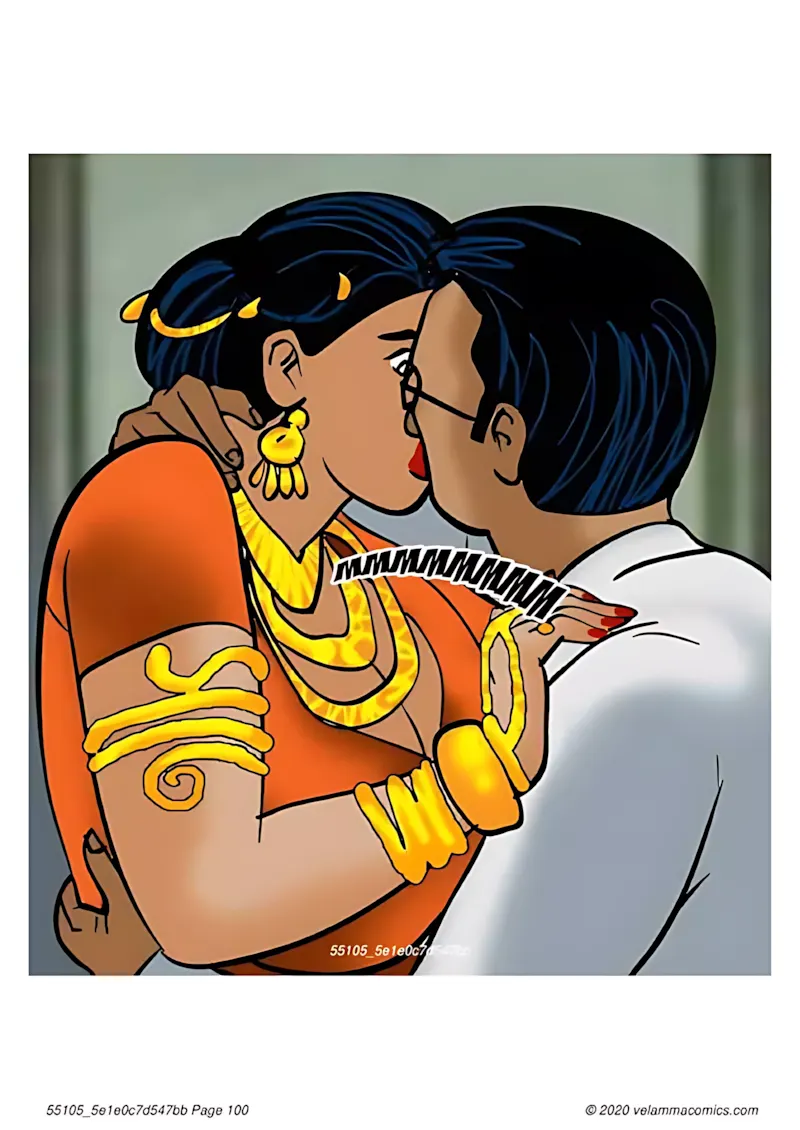 Velamma Hindi Episodes – वेलम्मा हिंदी - 65. Velamma Episode 65 Hindi – Bank Vault me fans gyi (बैंक वॉल्ट में फंस गयी) - Page 100