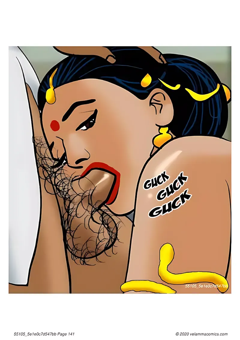 Velamma Hindi Episodes – वेलम्मा हिंदी - 65. Velamma Episode 65 Hindi – Bank Vault me fans gyi (बैंक वॉल्ट में फंस गयी) - Page 141
