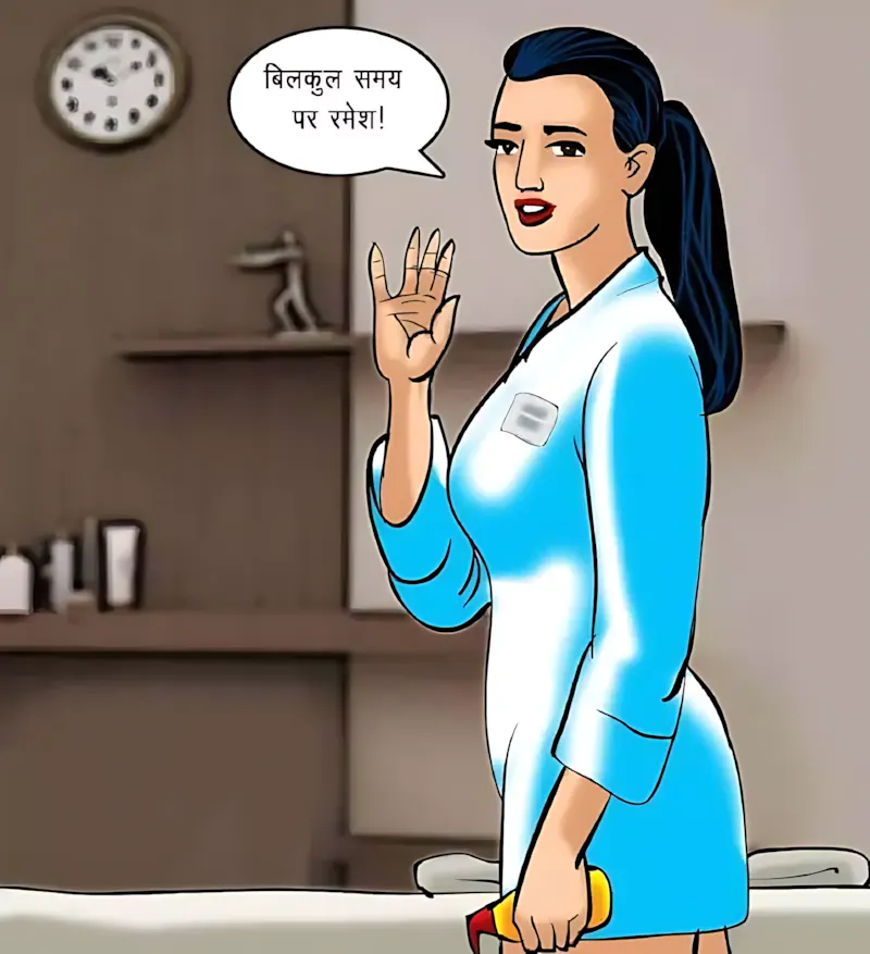 Velamma Hindi Episodes – वेलम्मा हिंदी - 75. Velamma Episode 75 Hindi – Sexy kasarat (सेक्सी कसरत) - Page 48