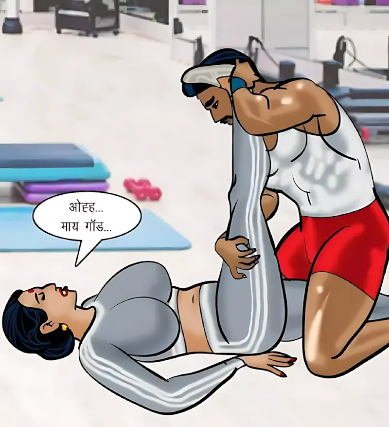 Velamma Hindi Episodes – वेलम्मा हिंदी - 75. Velamma Episode 75 Hindi – Sexy kasarat (सेक्सी कसरत) - Page 75