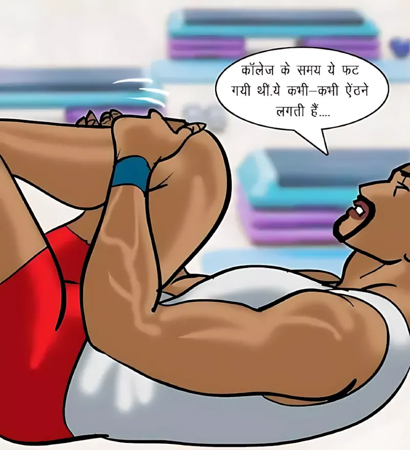 Velamma Hindi Episodes – वेलम्मा हिंदी - 75. Velamma Episode 75 Hindi – Sexy kasarat (सेक्सी कसरत) - Page 116