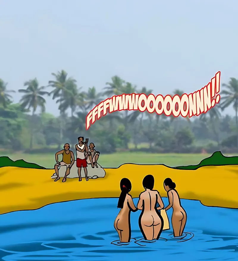 Velamma Hindi Episodes – वेलम्मा हिंदी - 60. Velamma Episode 60 Hindi – Godmother ka Ghanv (गॉडमदर का गाँव) - Page 45