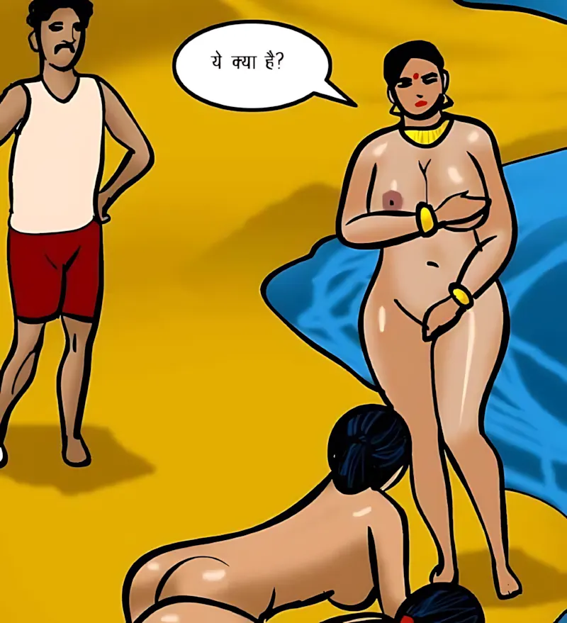 Velamma Hindi Episodes – वेलम्मा हिंदी - 60. Velamma Episode 60 Hindi – Godmother ka Ghanv (गॉडमदर का गाँव) - Page 49