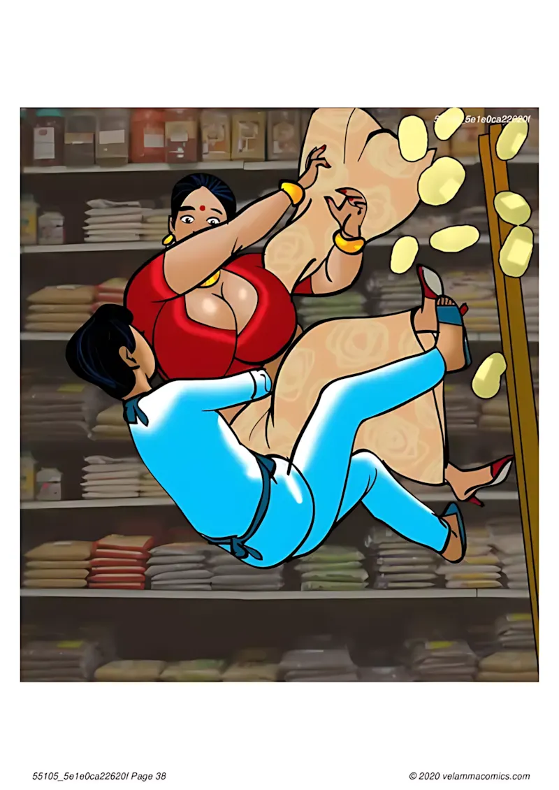 Velamma Hindi Episodes – वेलम्मा हिंदी - 67. Velamma Episode 67 Hindi – Milf life msaledar (मिल्फ़ सेक्स लाइफ को मसालेदार) - Page 38