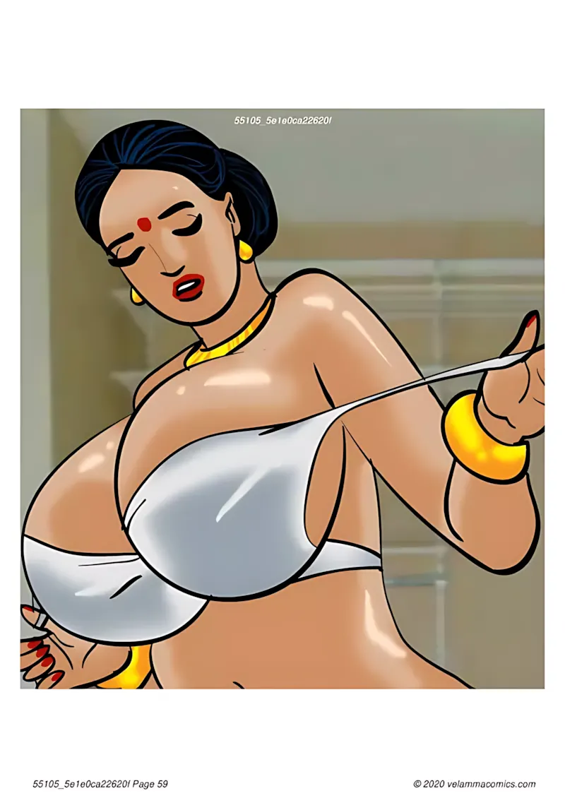 Velamma Hindi Episodes – वेलम्मा हिंदी - 67. Velamma Episode 67 Hindi – Milf life msaledar (मिल्फ़ सेक्स लाइफ को मसालेदार) - Page 59